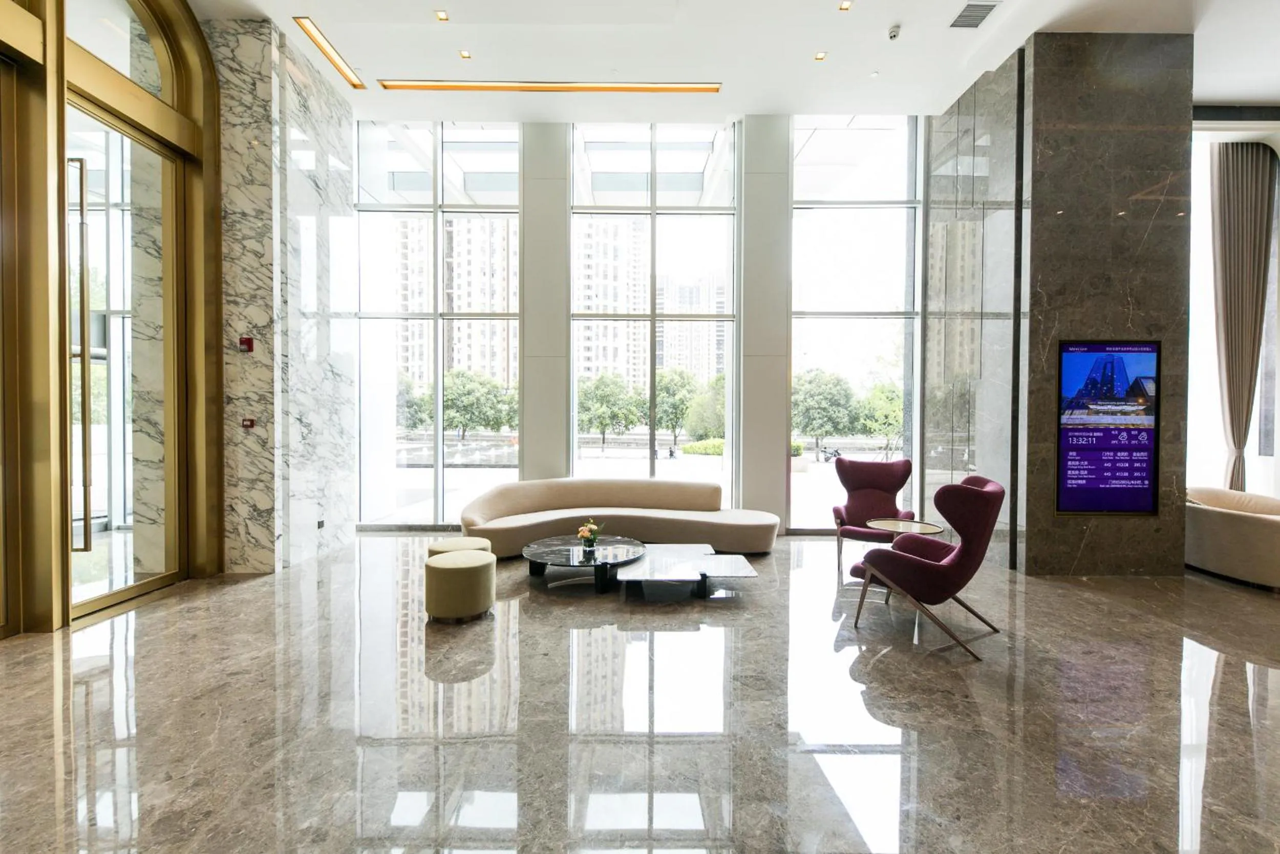 Seating area in Mercure Xi'an Qujiang