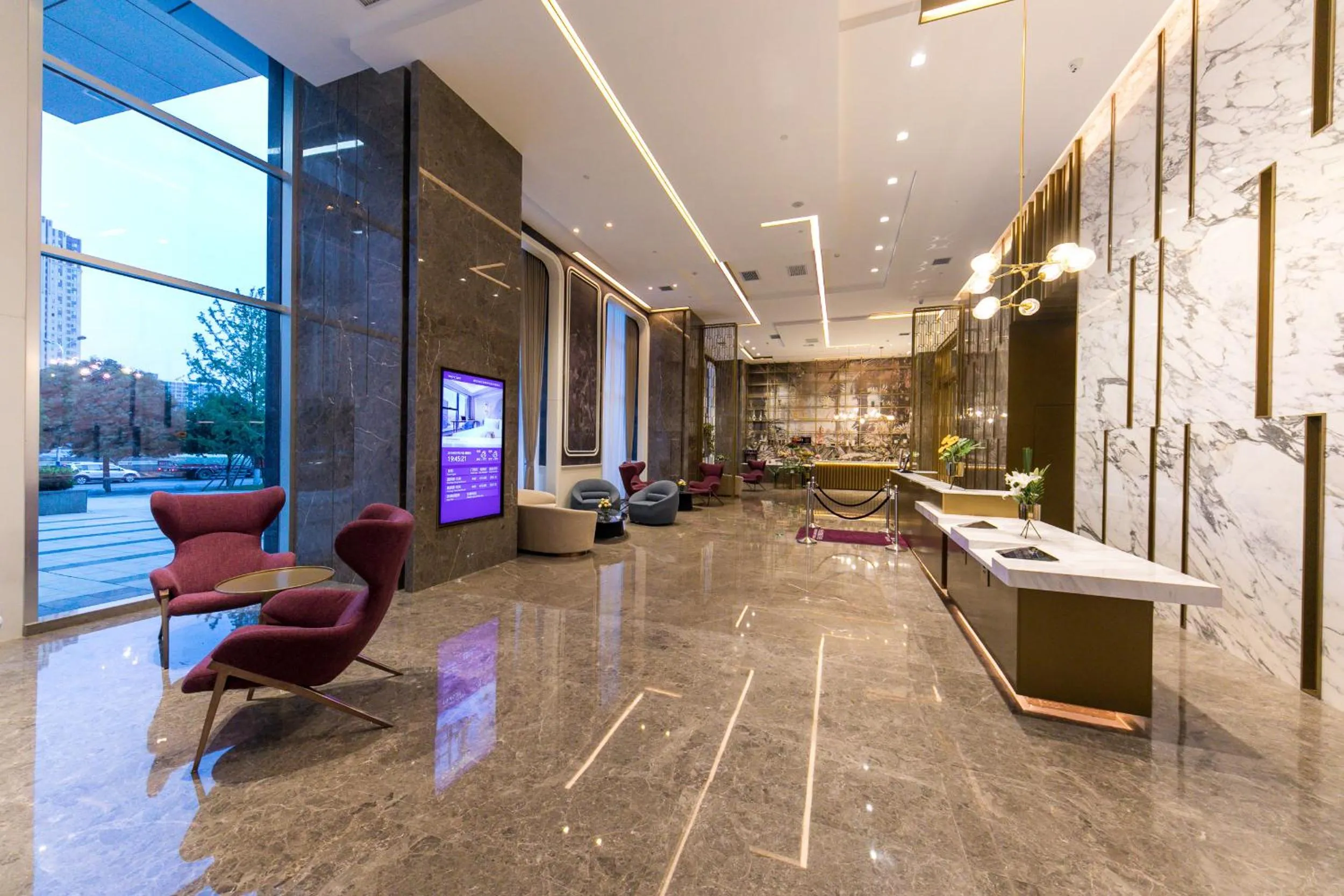 Seating area in Mercure Xi'an Qujiang