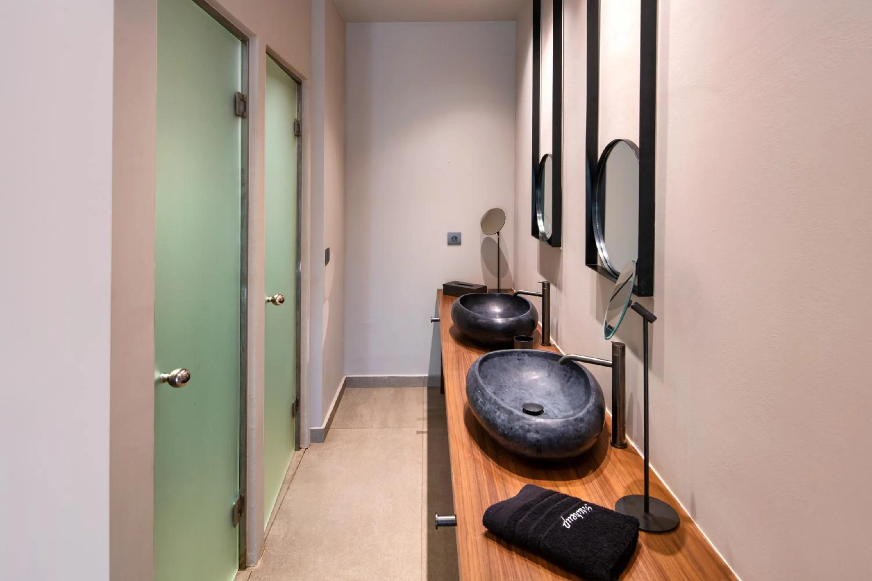 Bathroom in Uma Ray Suites