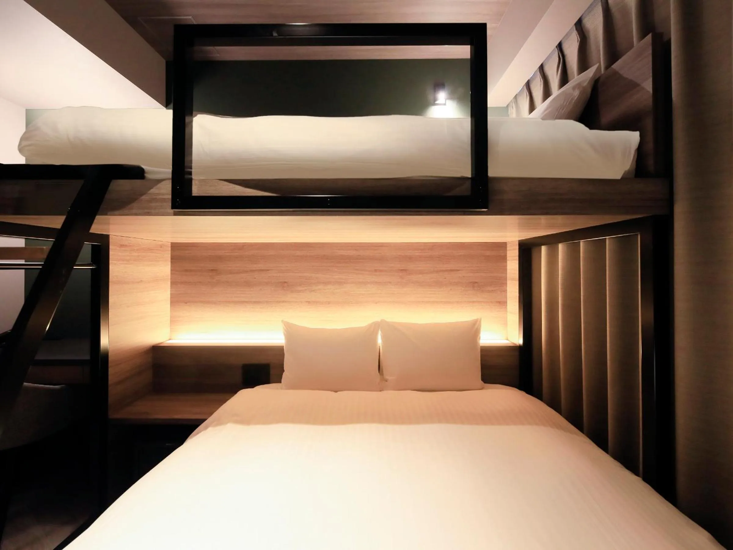 Bed in QuintessaHotel FukuokaHakata Relax&Sleep