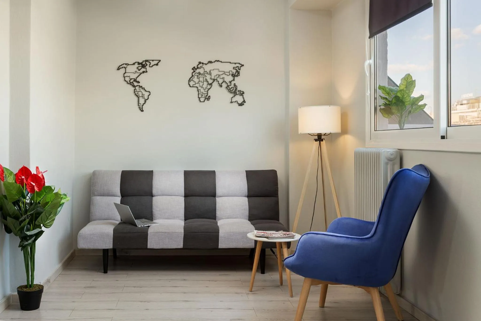 Seating area in Premium Homes by Athens Stay