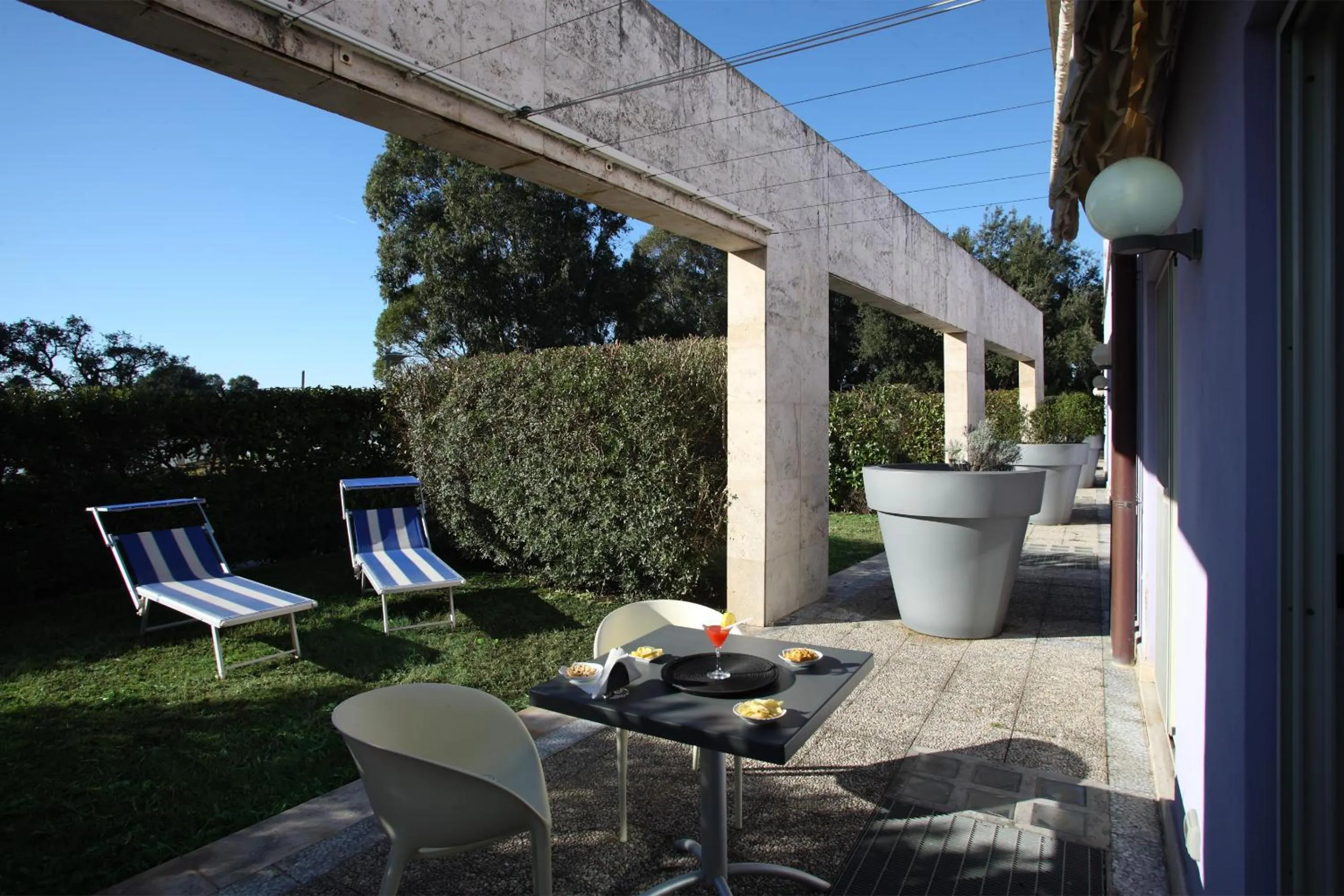 Patio in Hotel Zeffiro