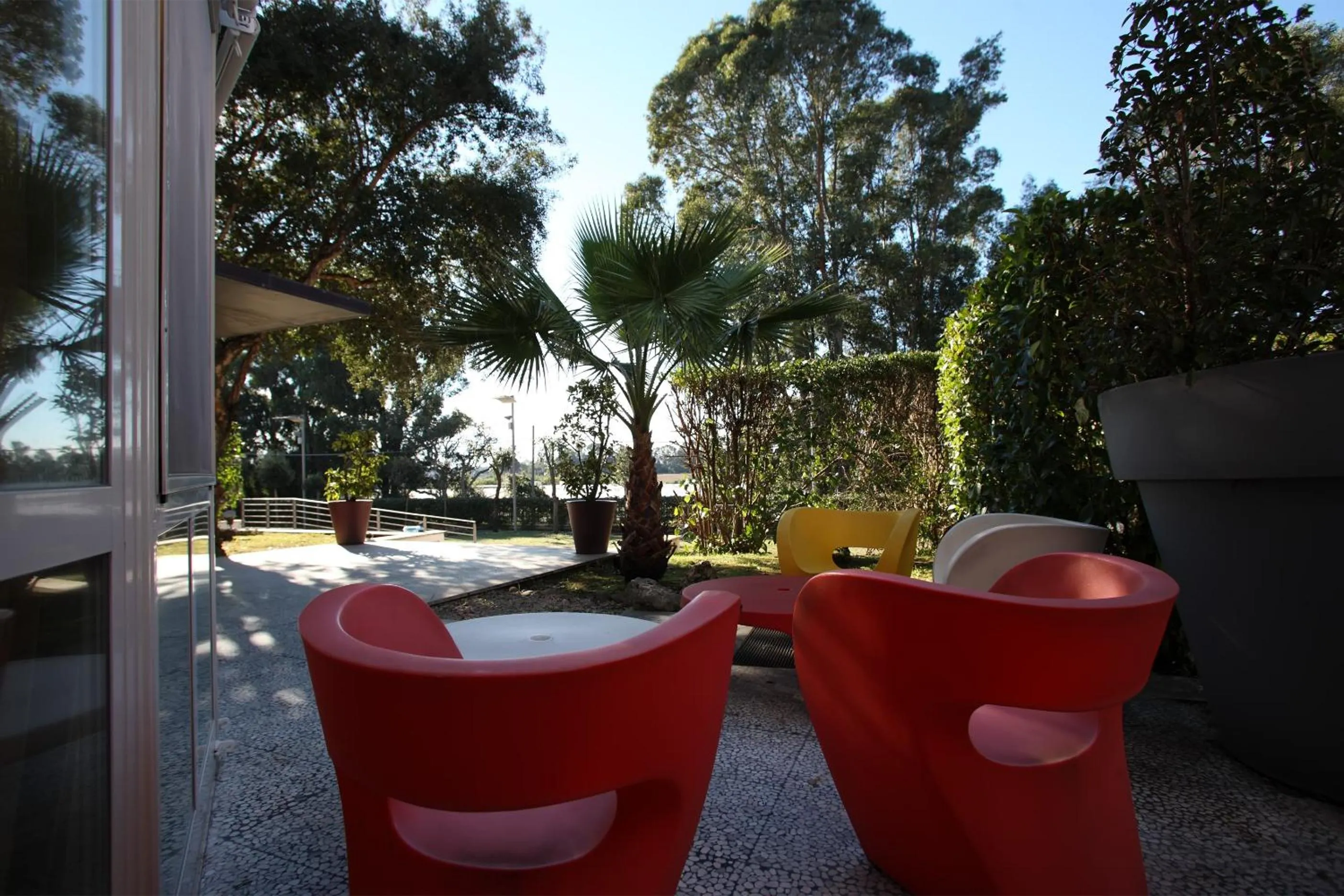 Patio in Hotel Zeffiro