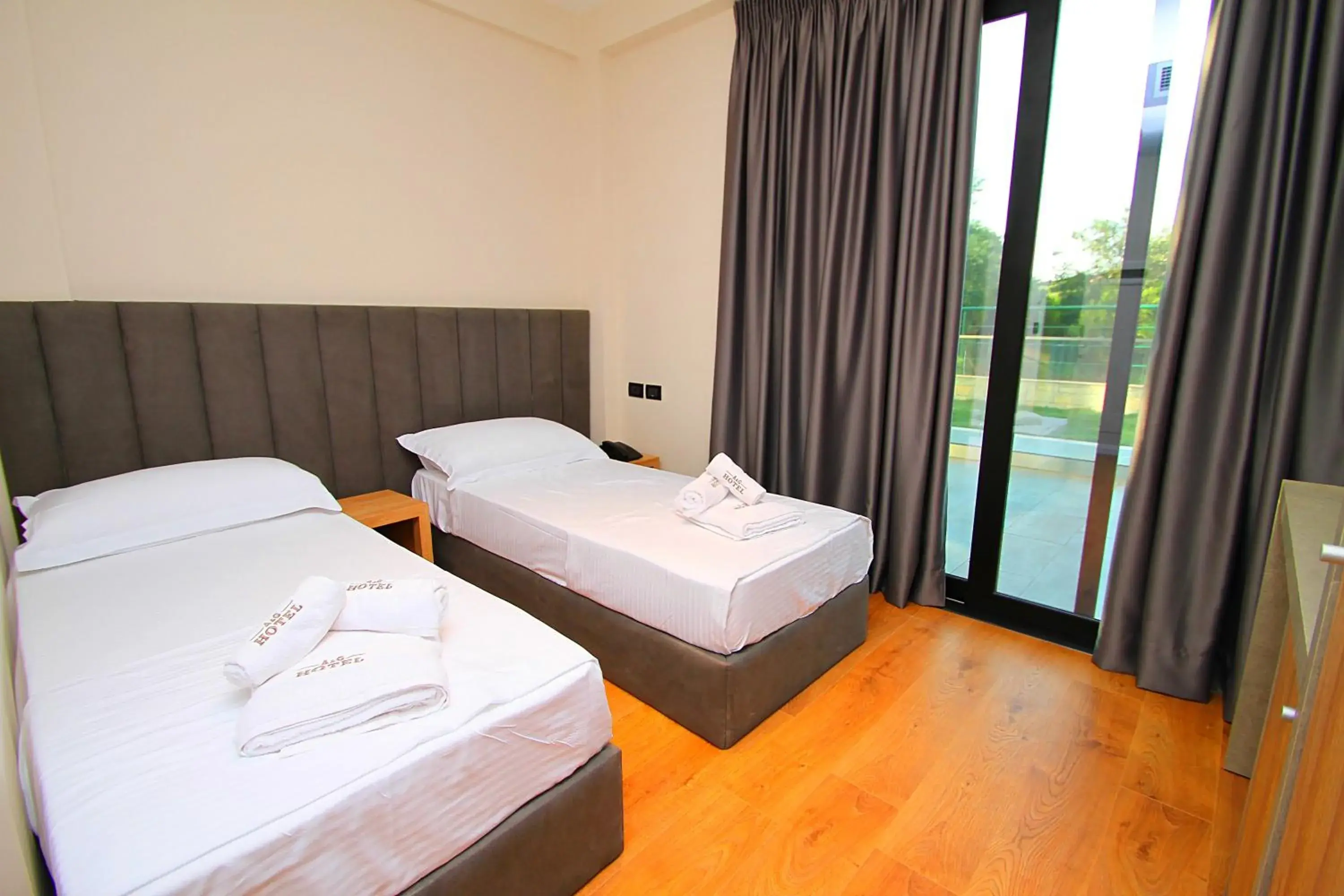 Twin Room with Mountain View in A&G HOTEL Twin Room with Mountain View in A&G HOTEL