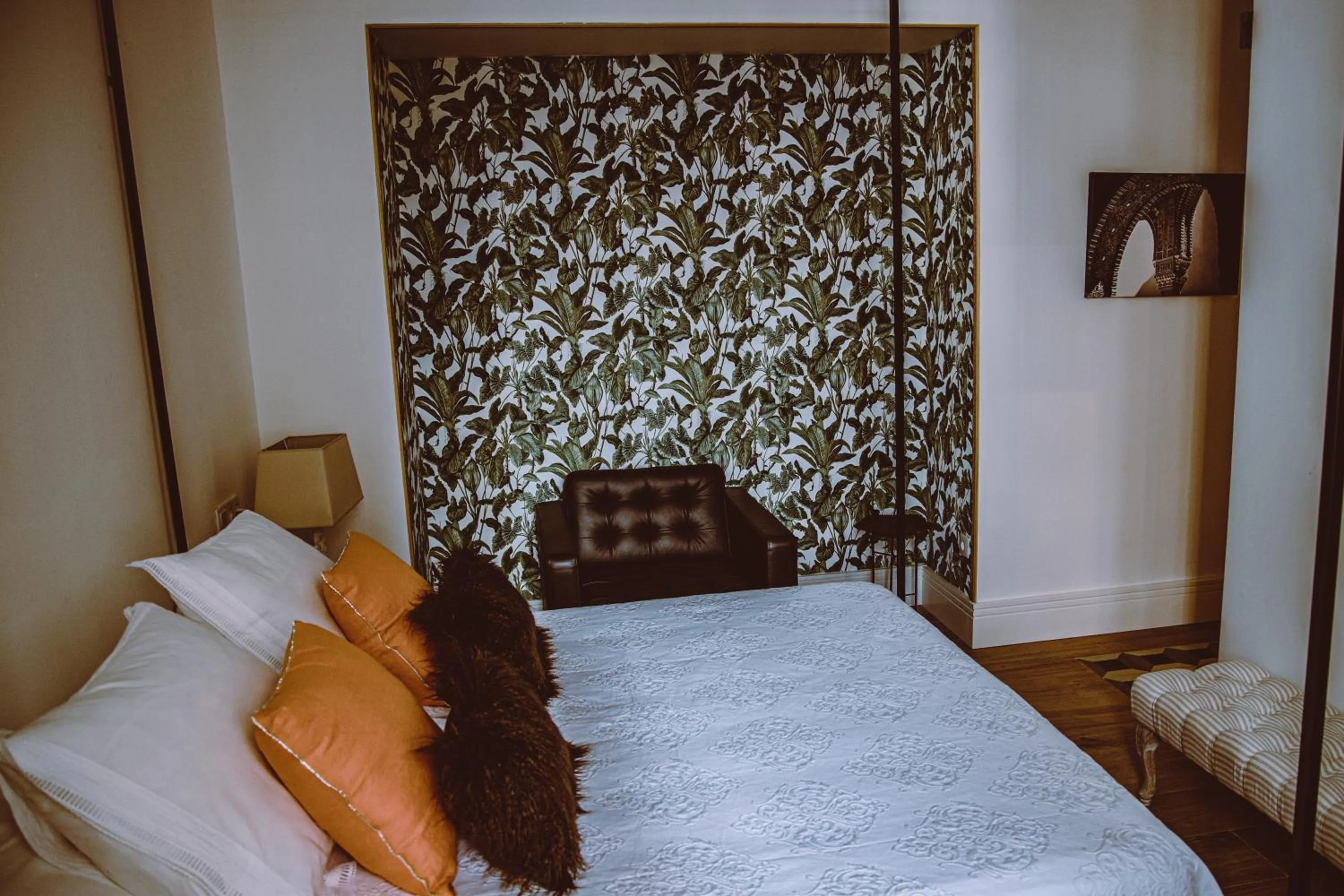 Bed in HOTEL LUZ ALMONASTER