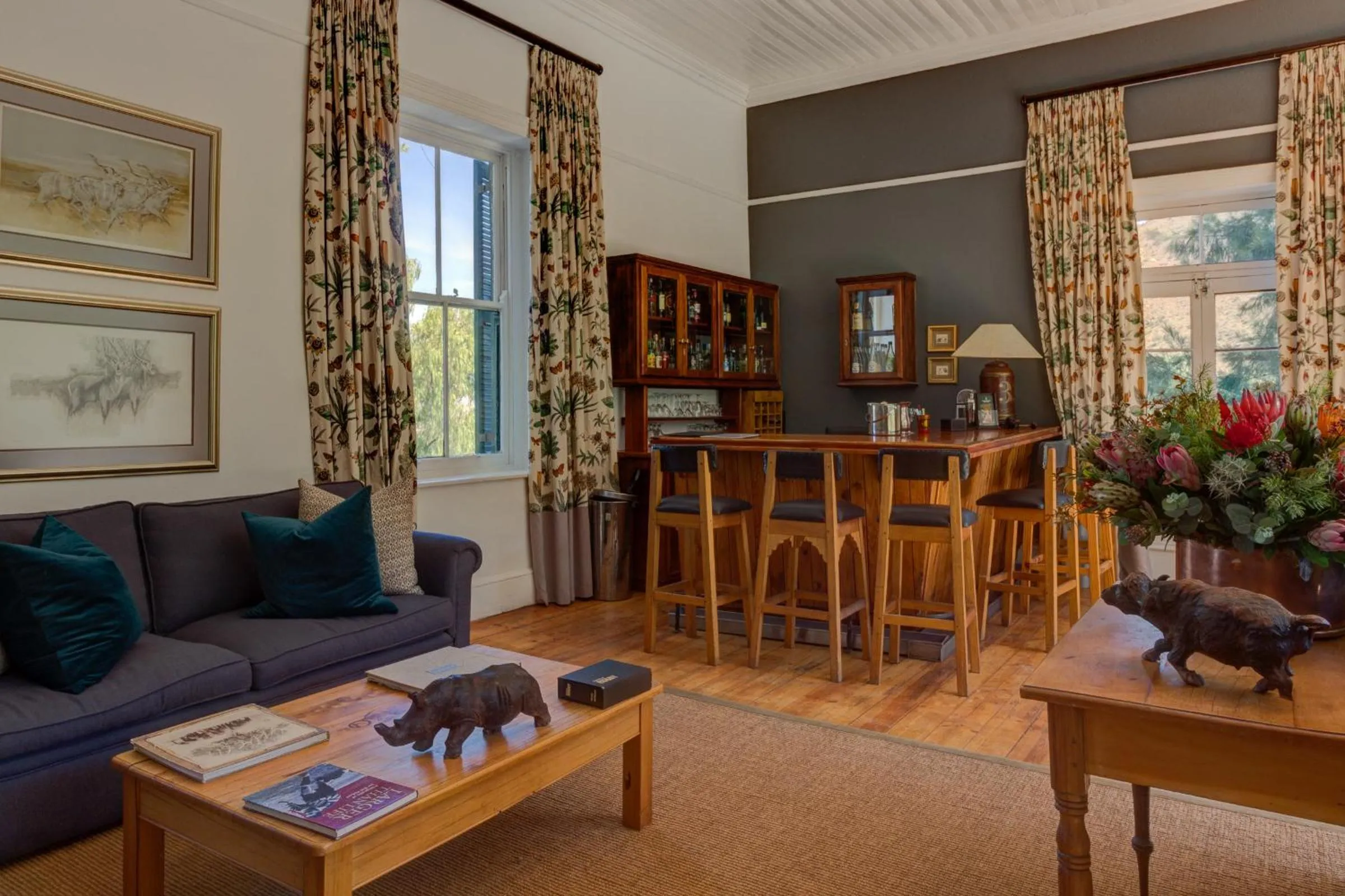 Lounge or bar in Lemoenfontein