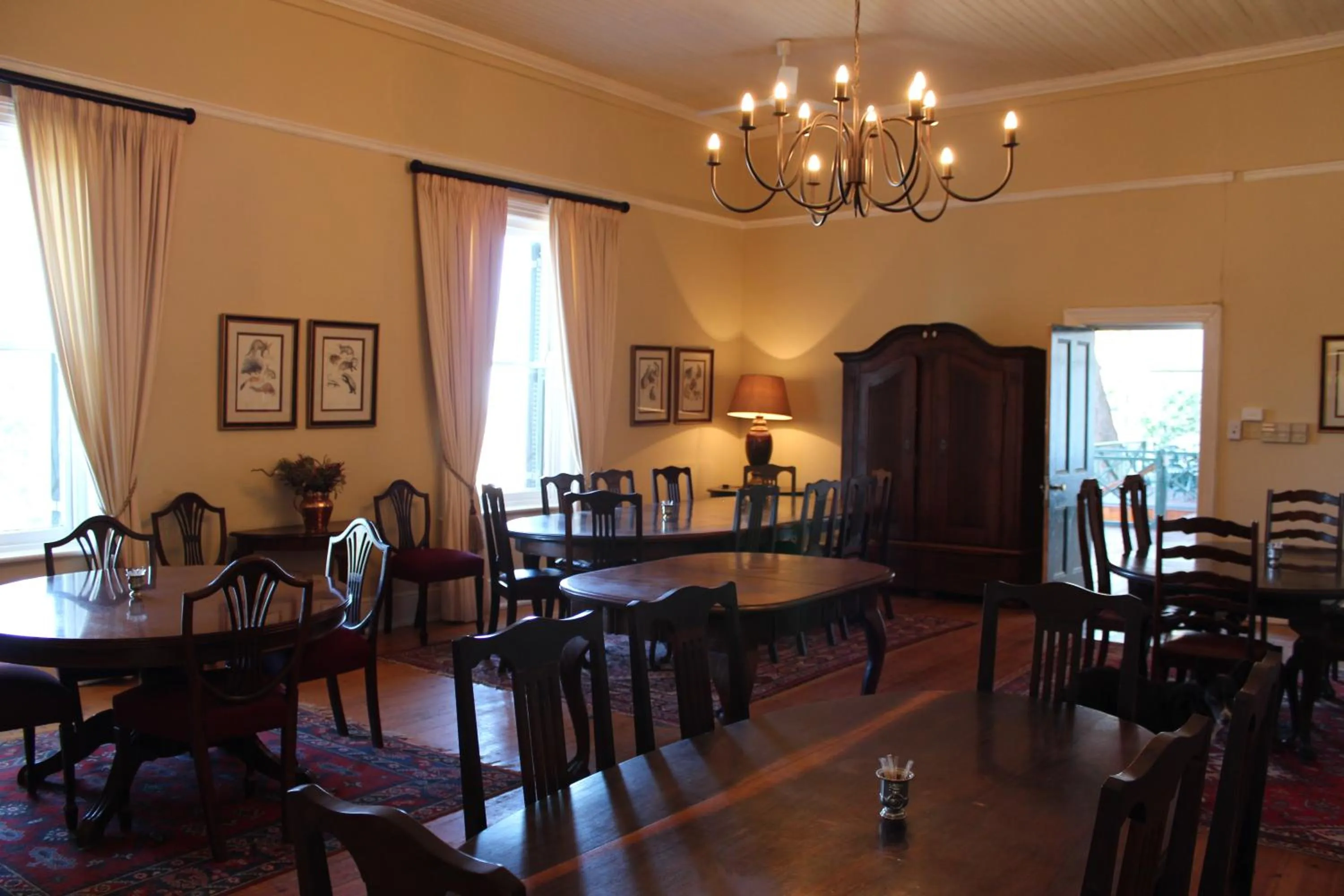 Living room in Lemoenfontein