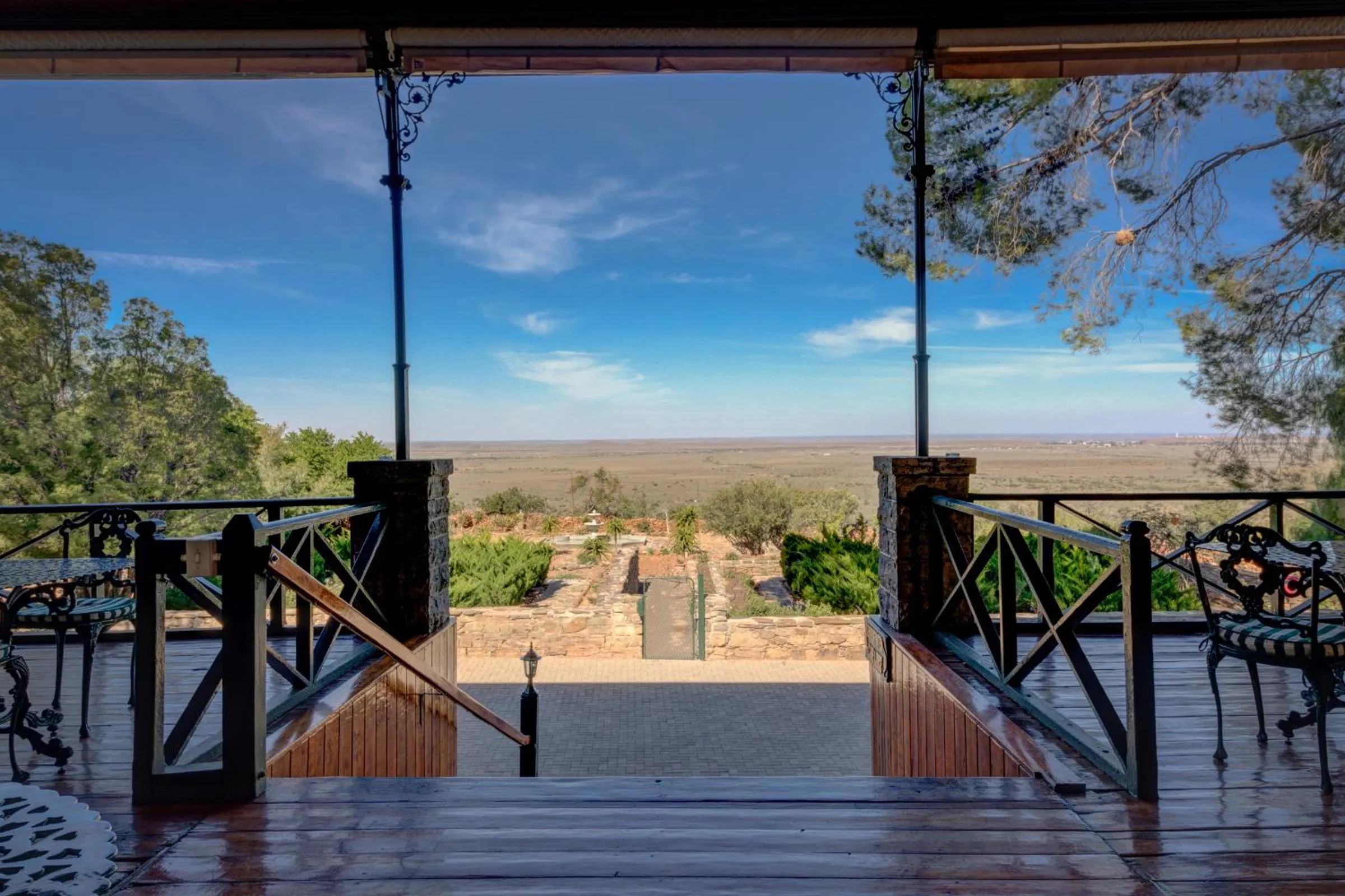 Natural landscape in Lemoenfontein