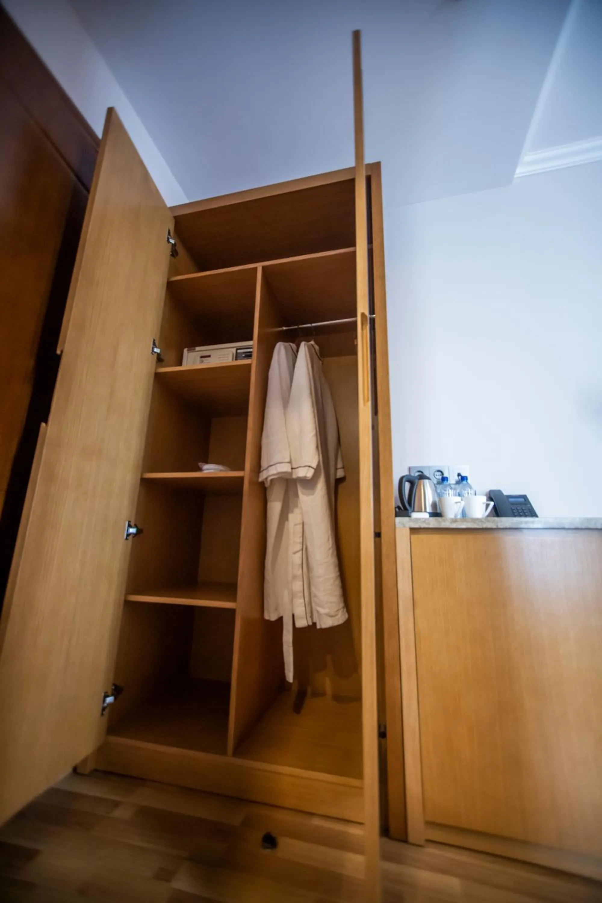 Bed in Chveni Ezo Boutique Hotel