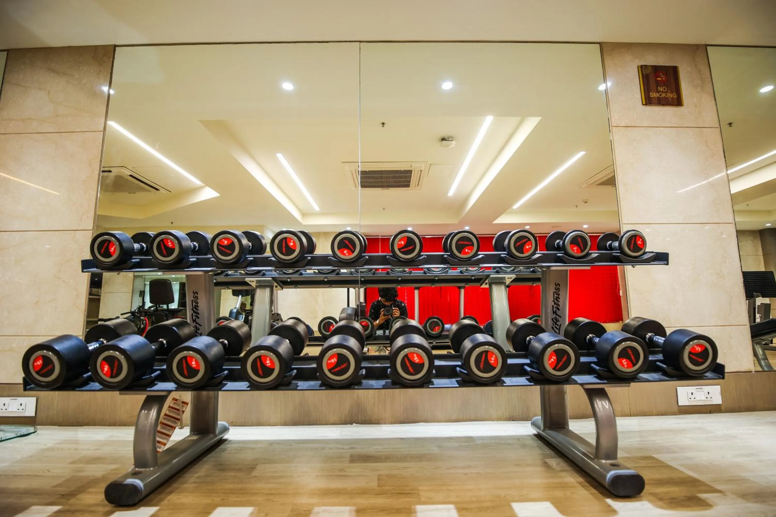 Fitness centre/facilities in Ramada Plaza by Wyndham Lucknow