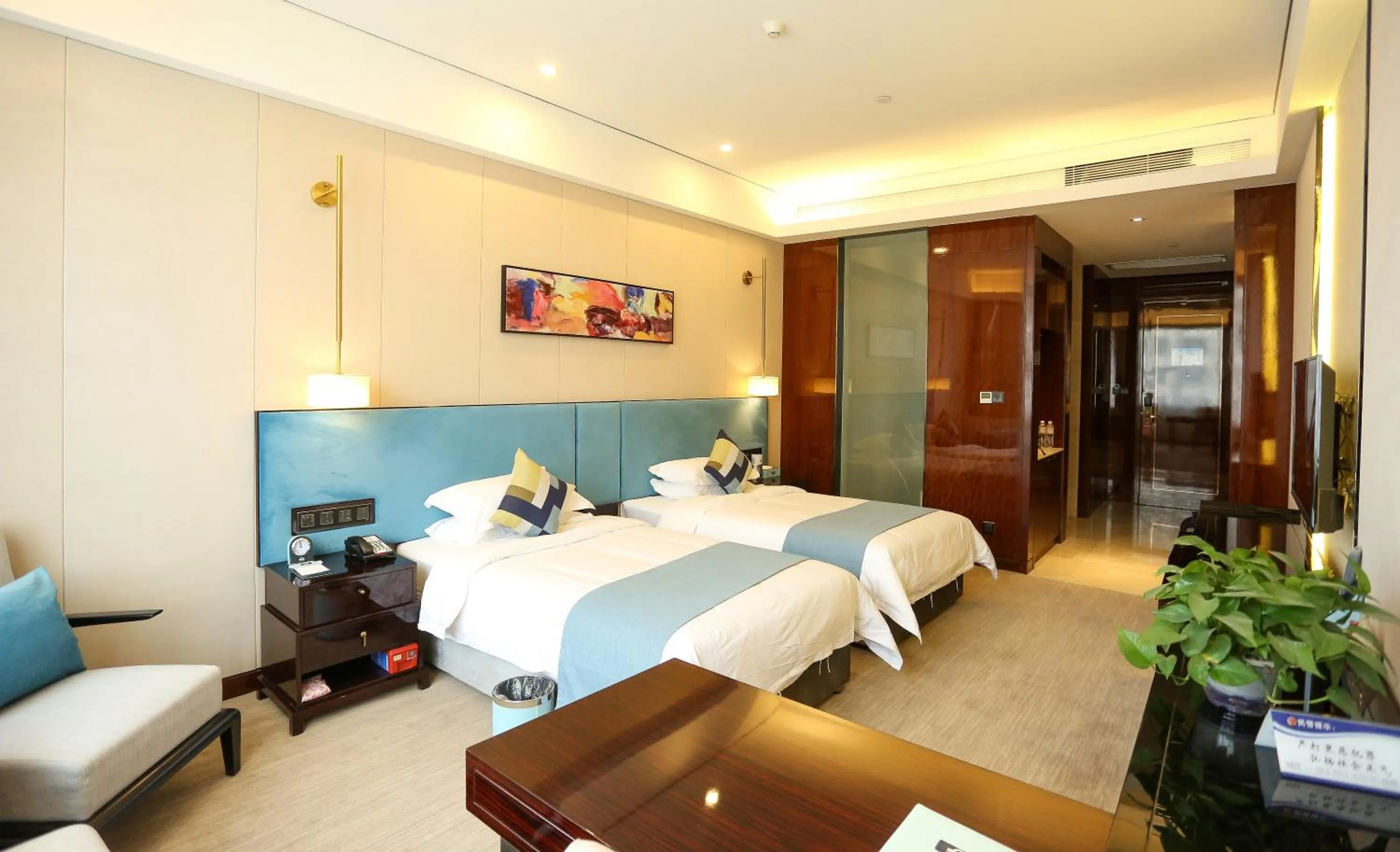 Photo of the whole room, Bed in Days Hotel by Wyndham Shanxi Xinzhou