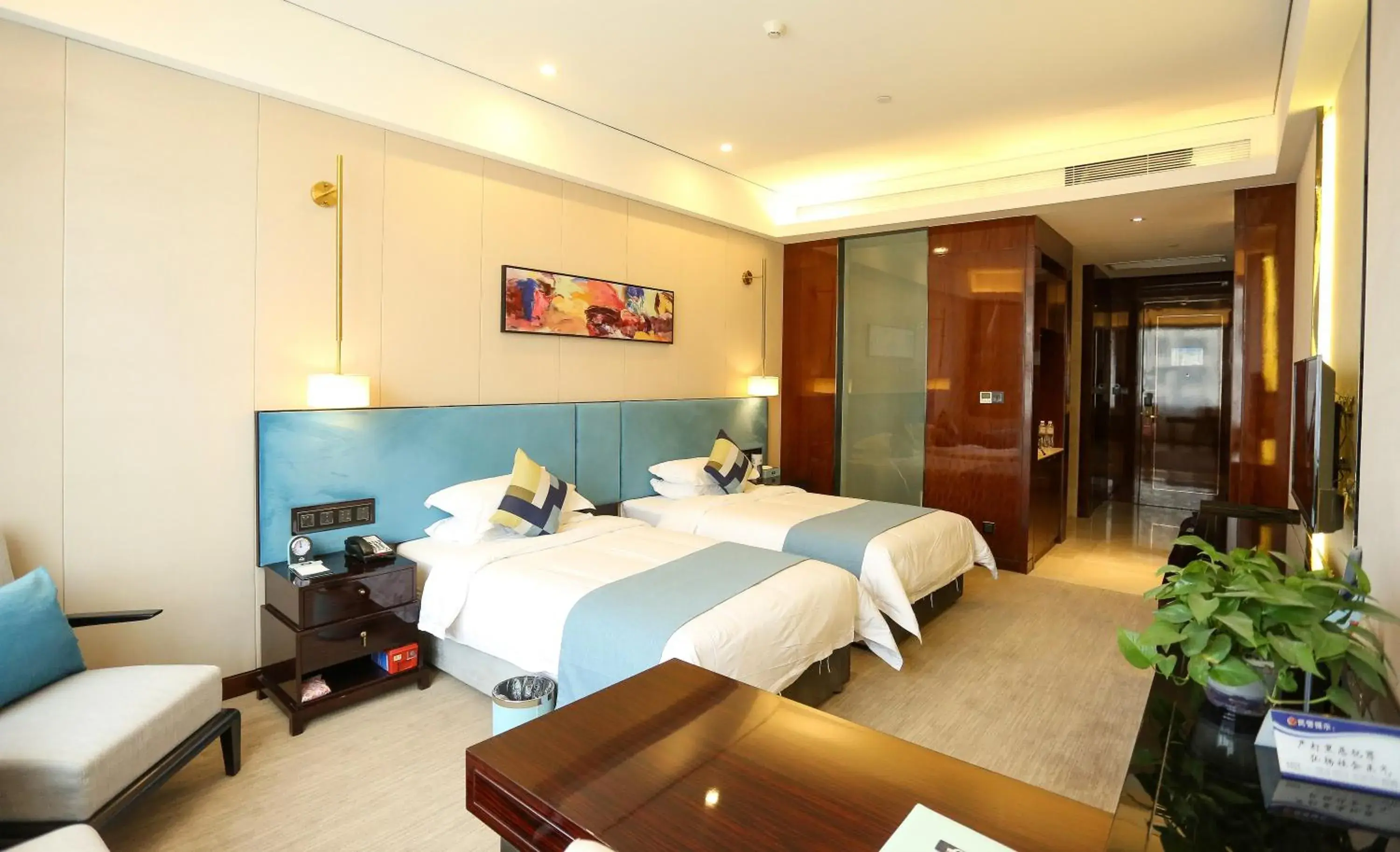 Executive Double Room with Two Double Beds - Smoking in Days Hotel by Wyndham Shanxi Xinzhou Executive Double Room with Two Double Beds - Smoking in Days Hotel by Wyndham Shanxi Xinzhou