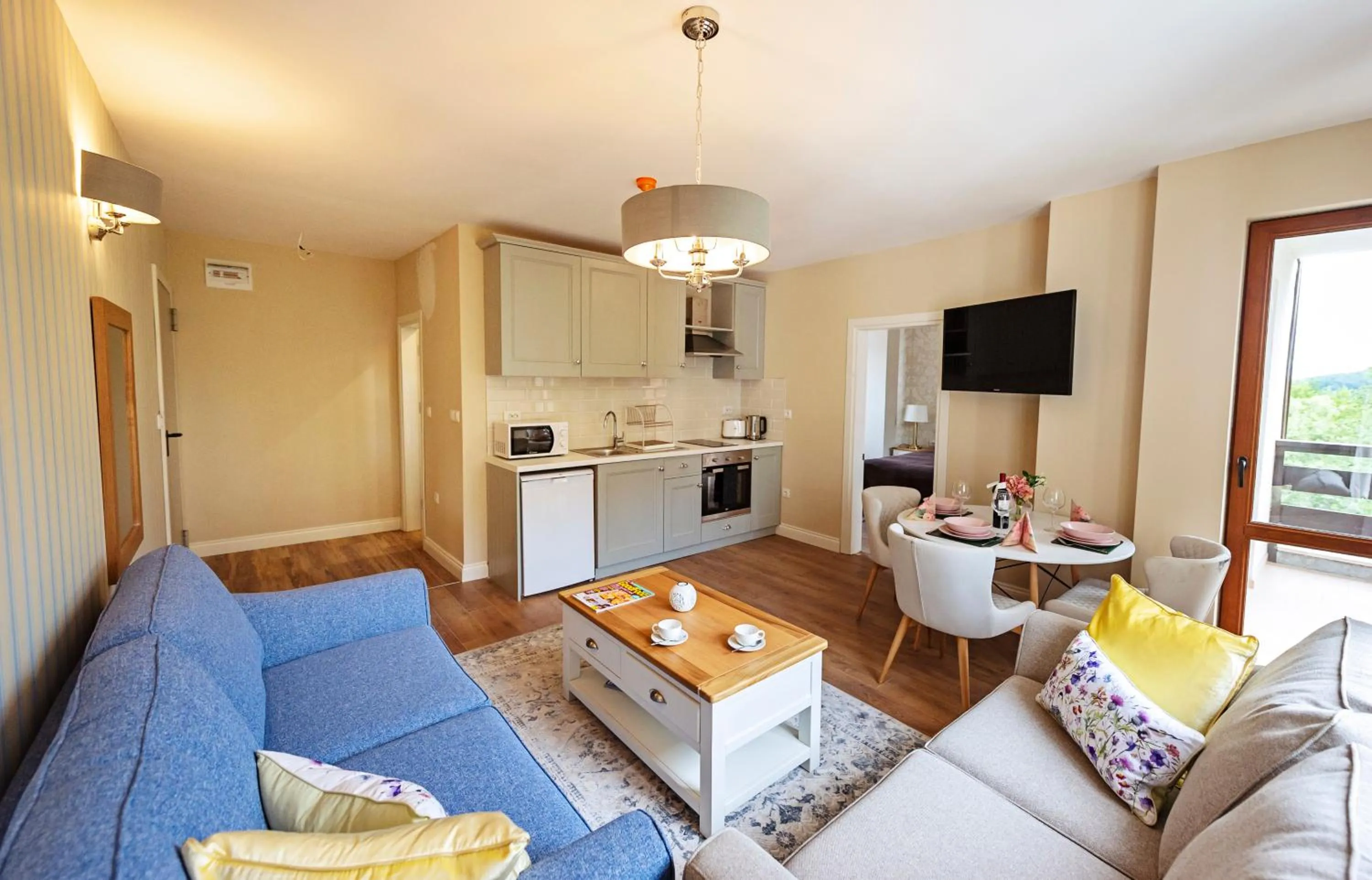 Living room in Predela LUX Aparthotel