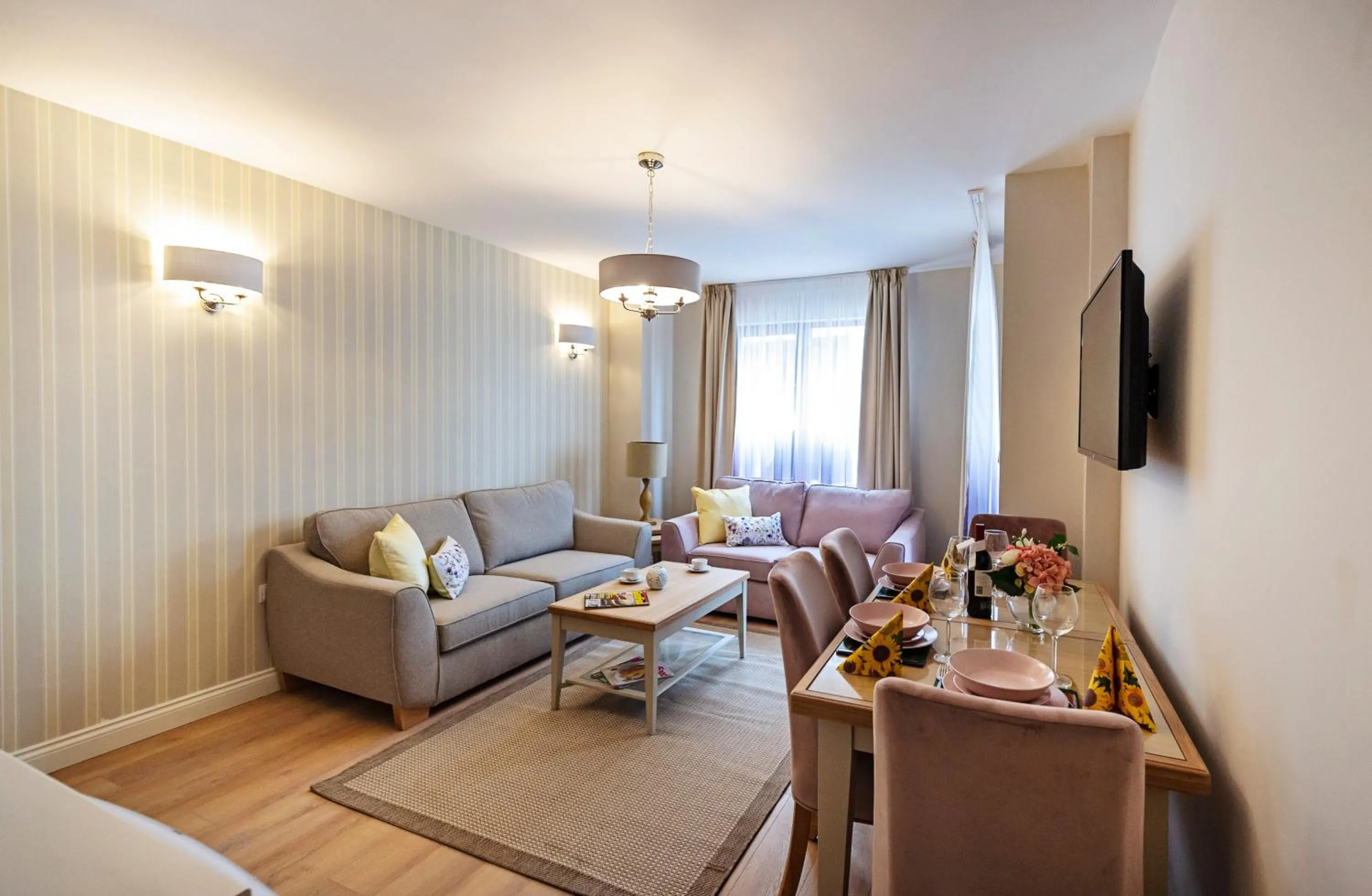 Living room in Predela LUX Aparthotel