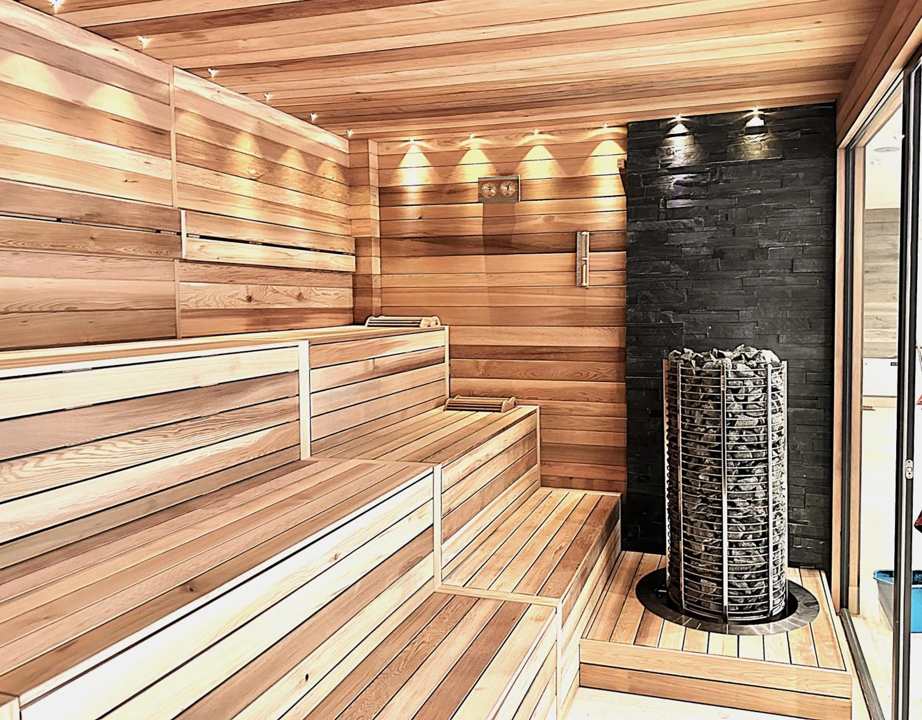 Sauna in Predela LUX Aparthotel