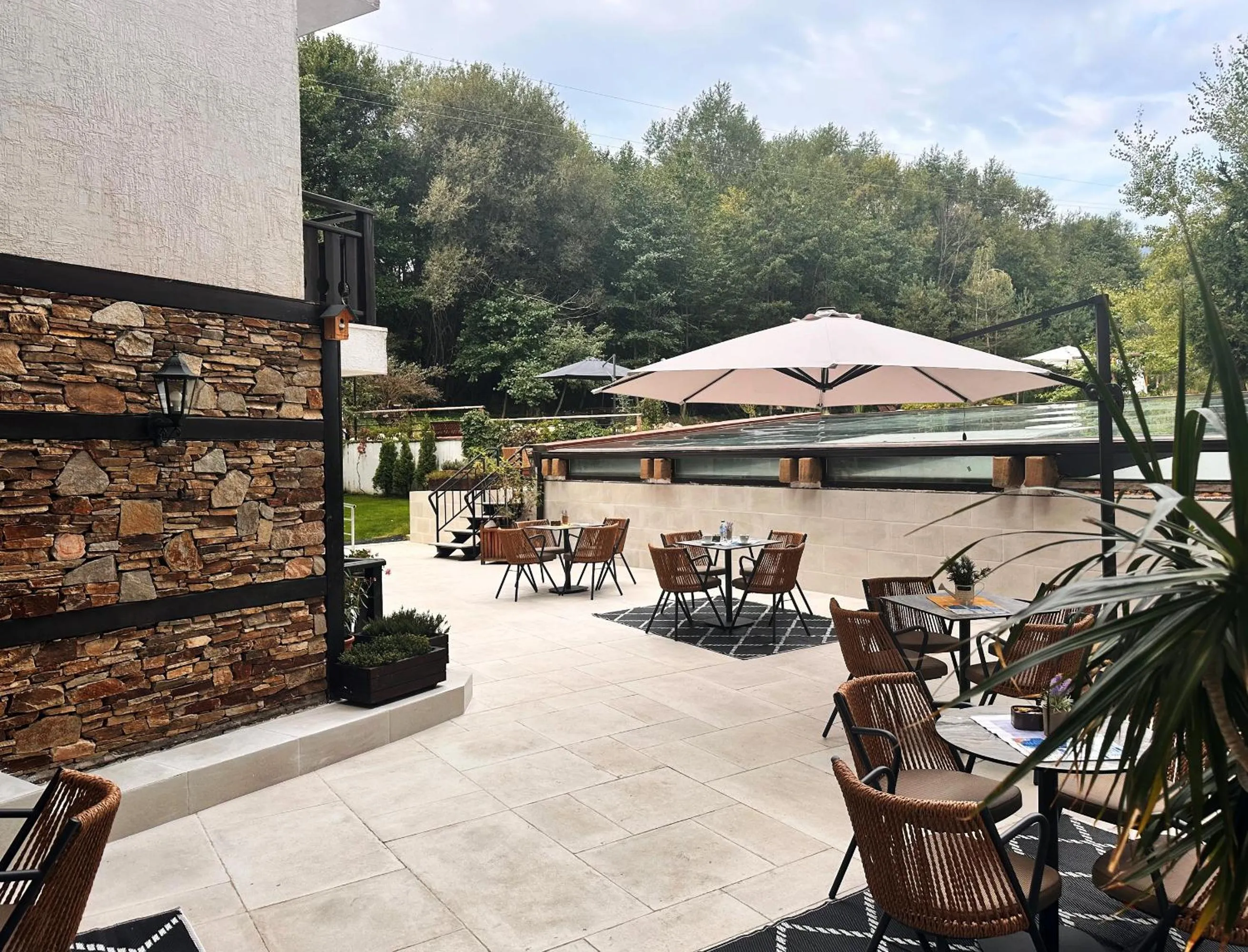 Patio in Predela LUX Aparthotel