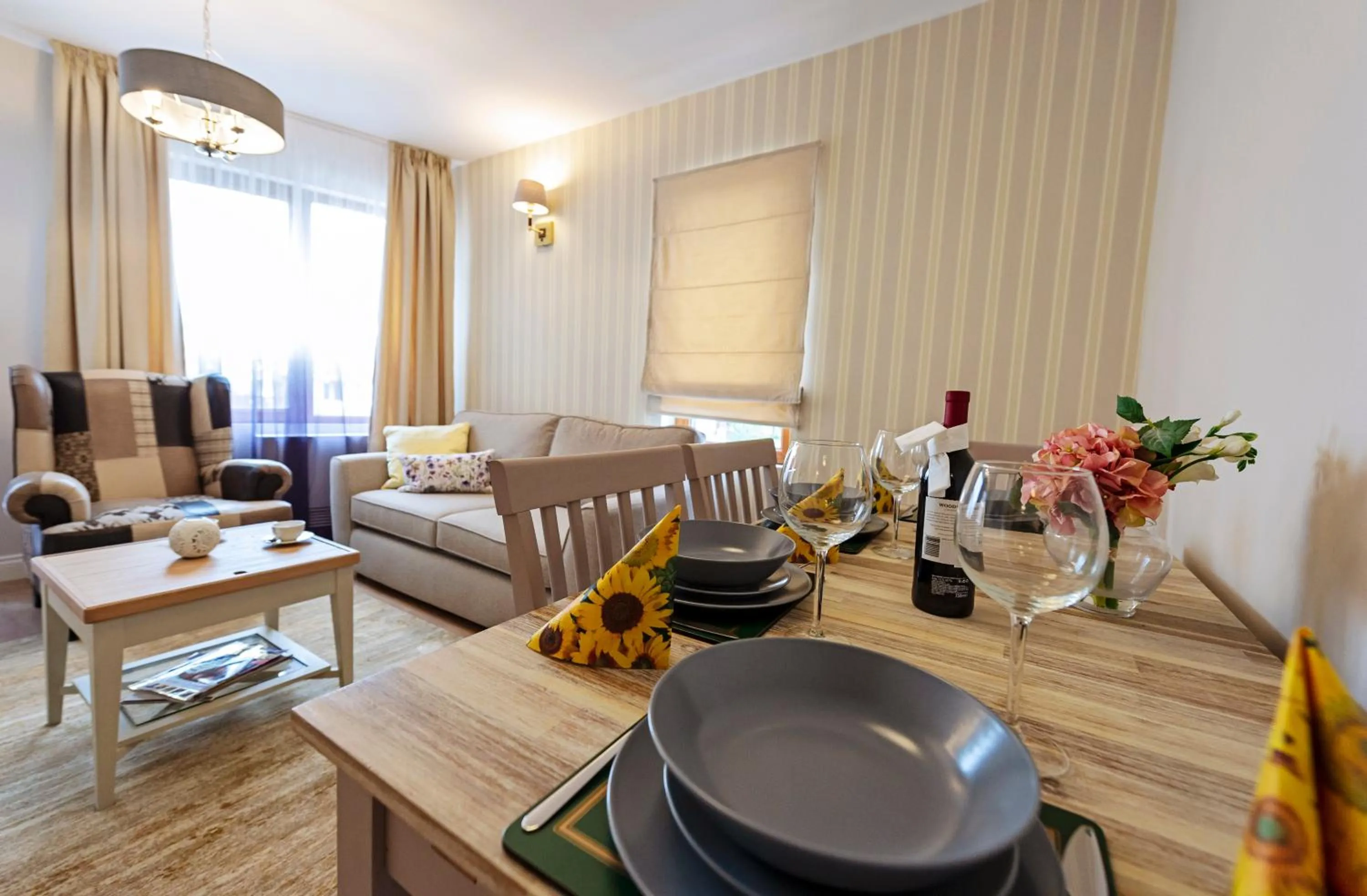 Living room in Predela LUX Aparthotel