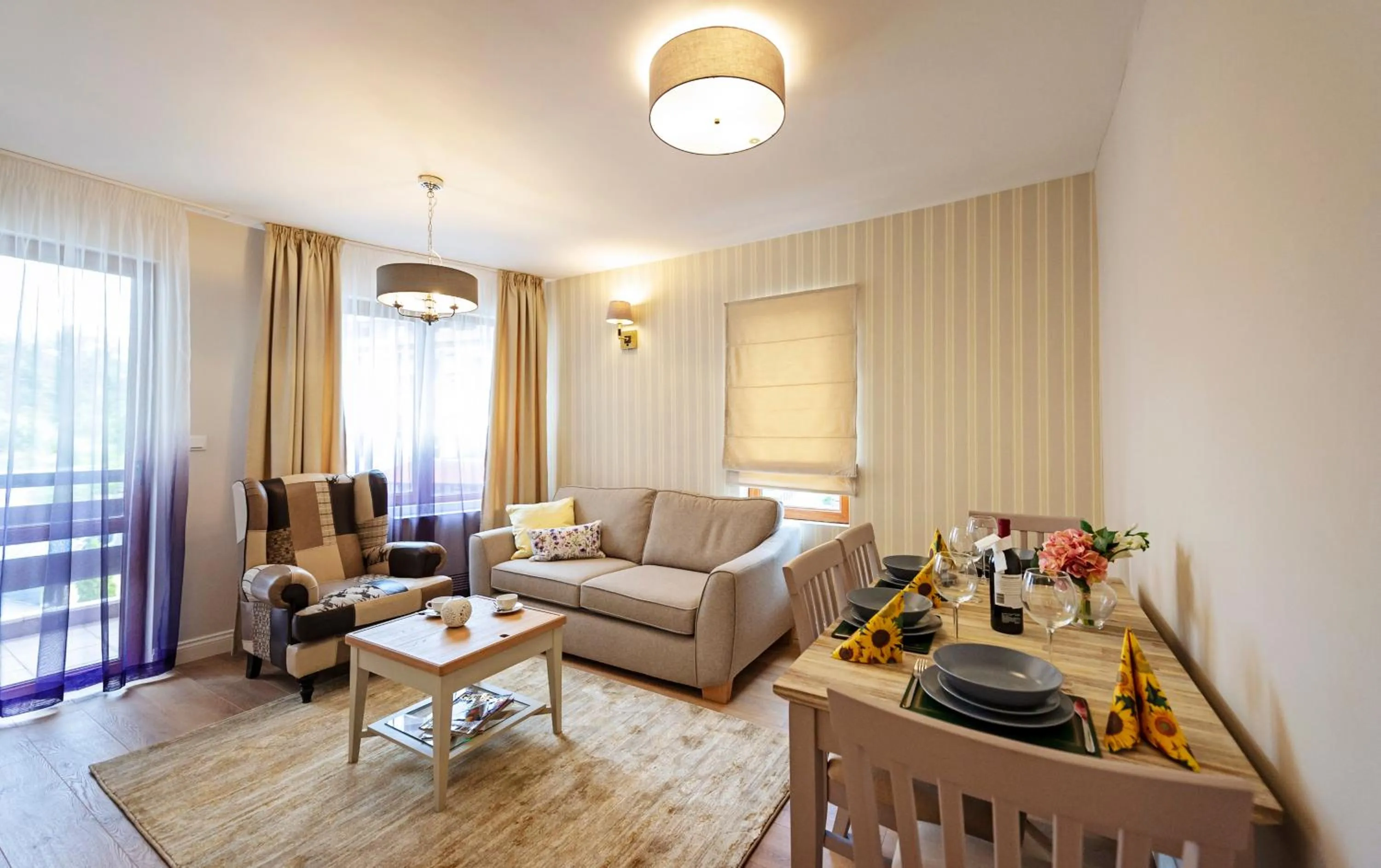 Living room in Predela LUX Aparthotel