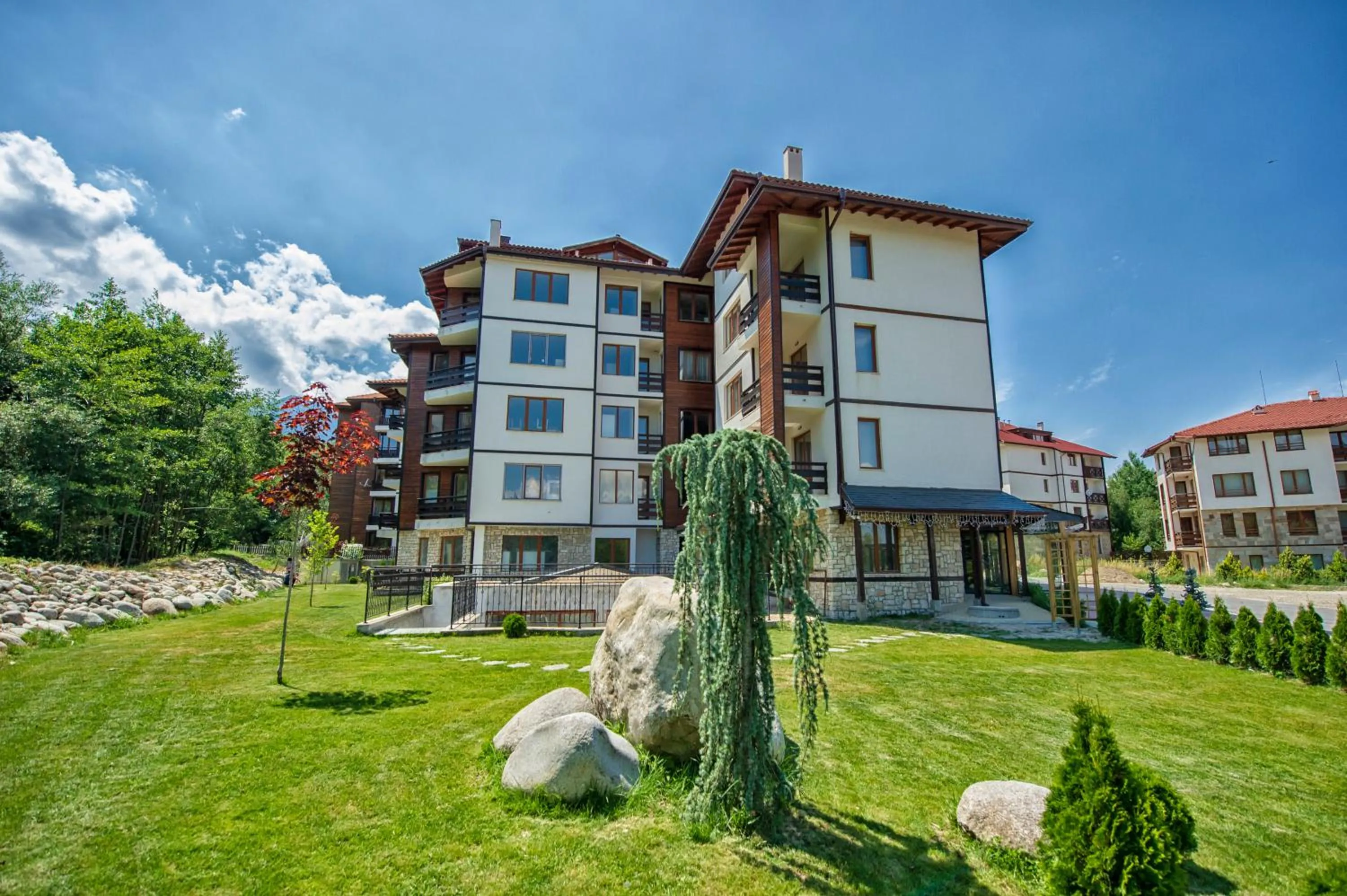 Property building in Predela LUX Aparthotel