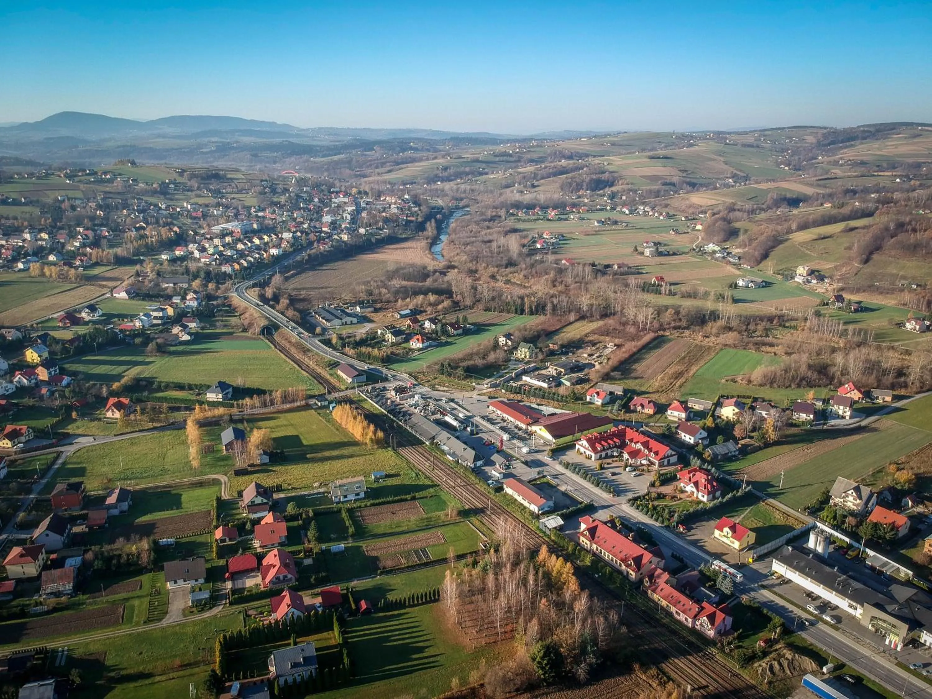 Bird's eye view in Hotel Ostoja