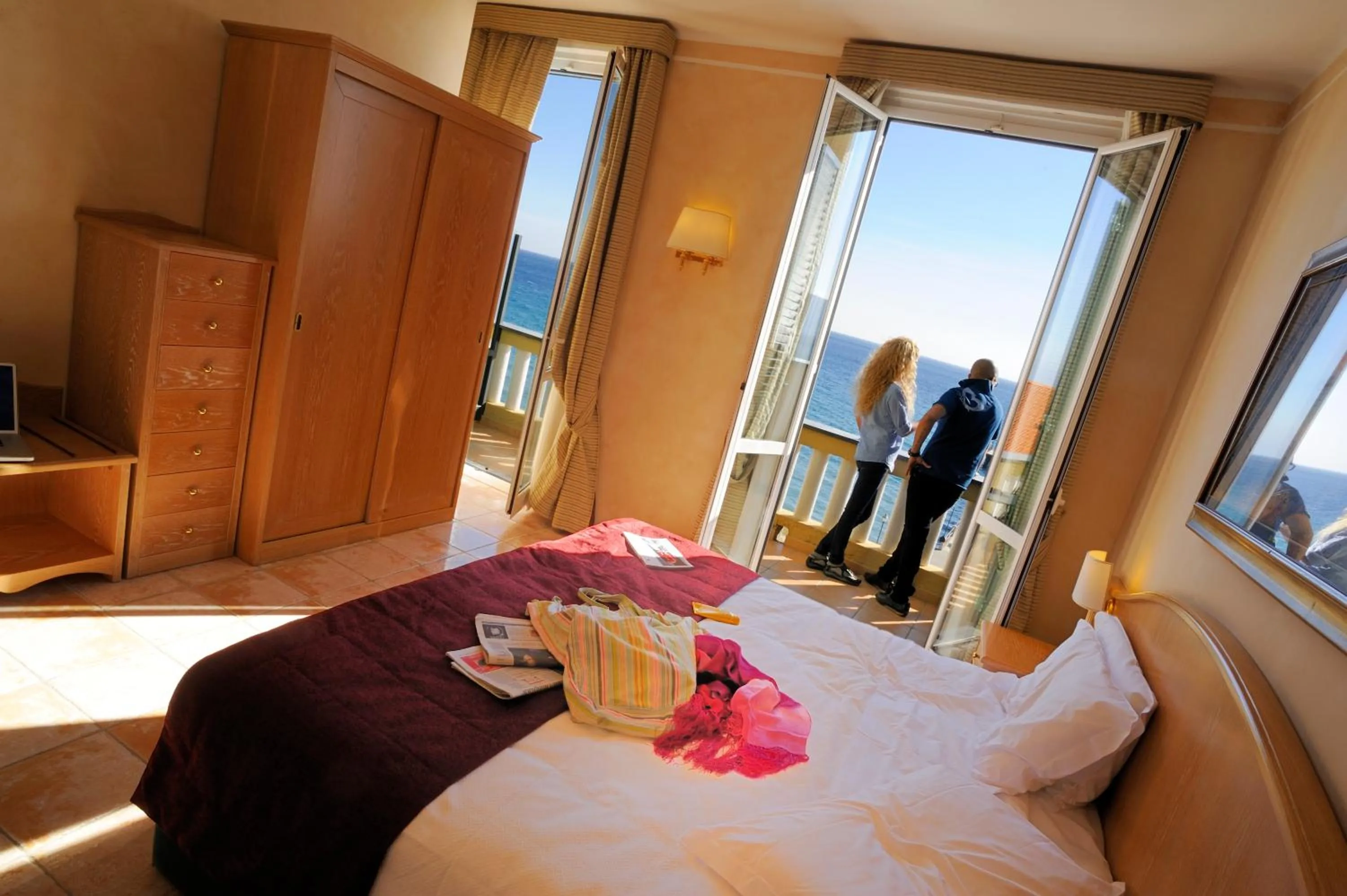 Photo of the whole room, Bed in Hotel Ligure