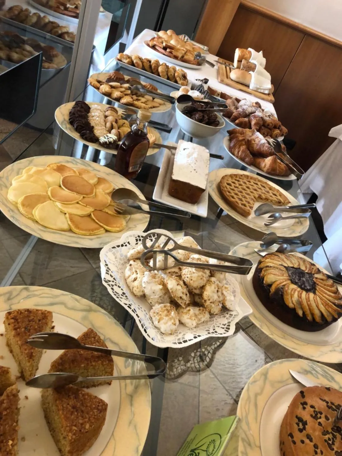 Italian breakfast in Hotel Ligure