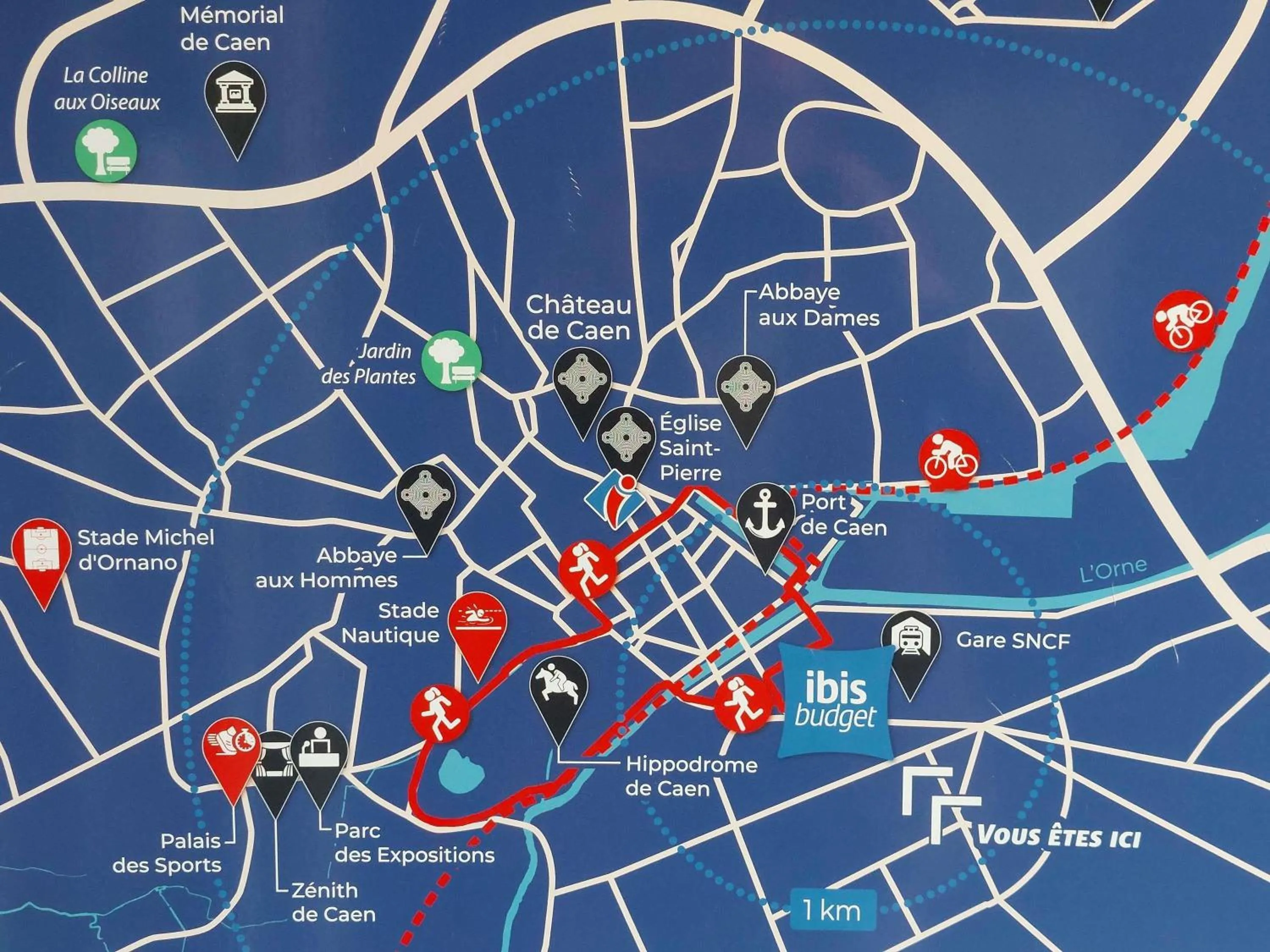 Property building in ibis Budget Caen Centre Gare