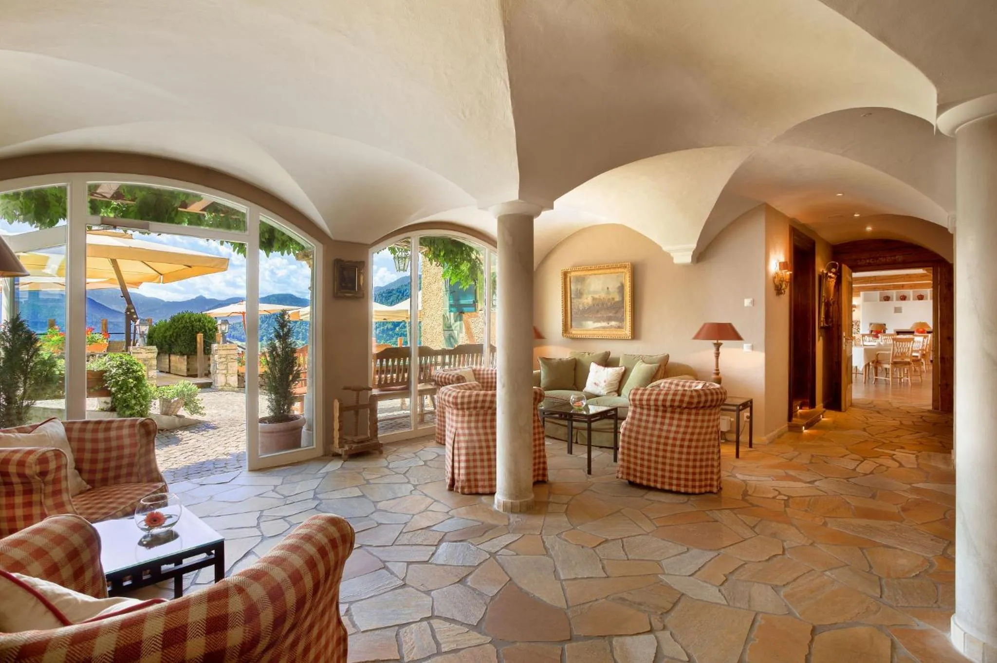 Lobby or reception in Hotel Leeberghof