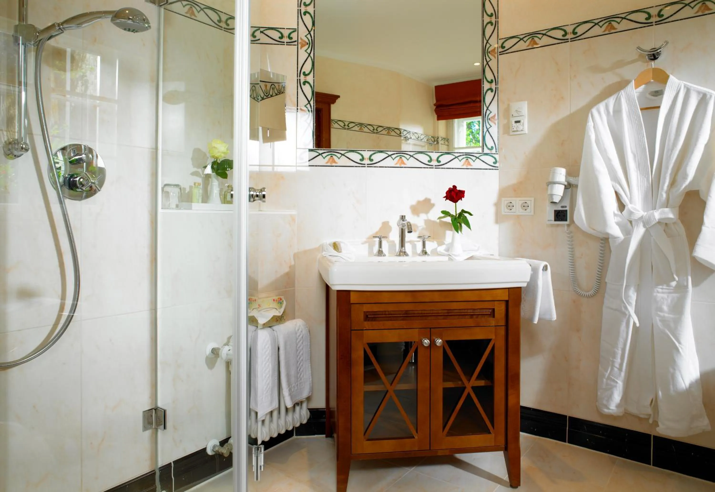 Bathroom in Hotel Leeberghof