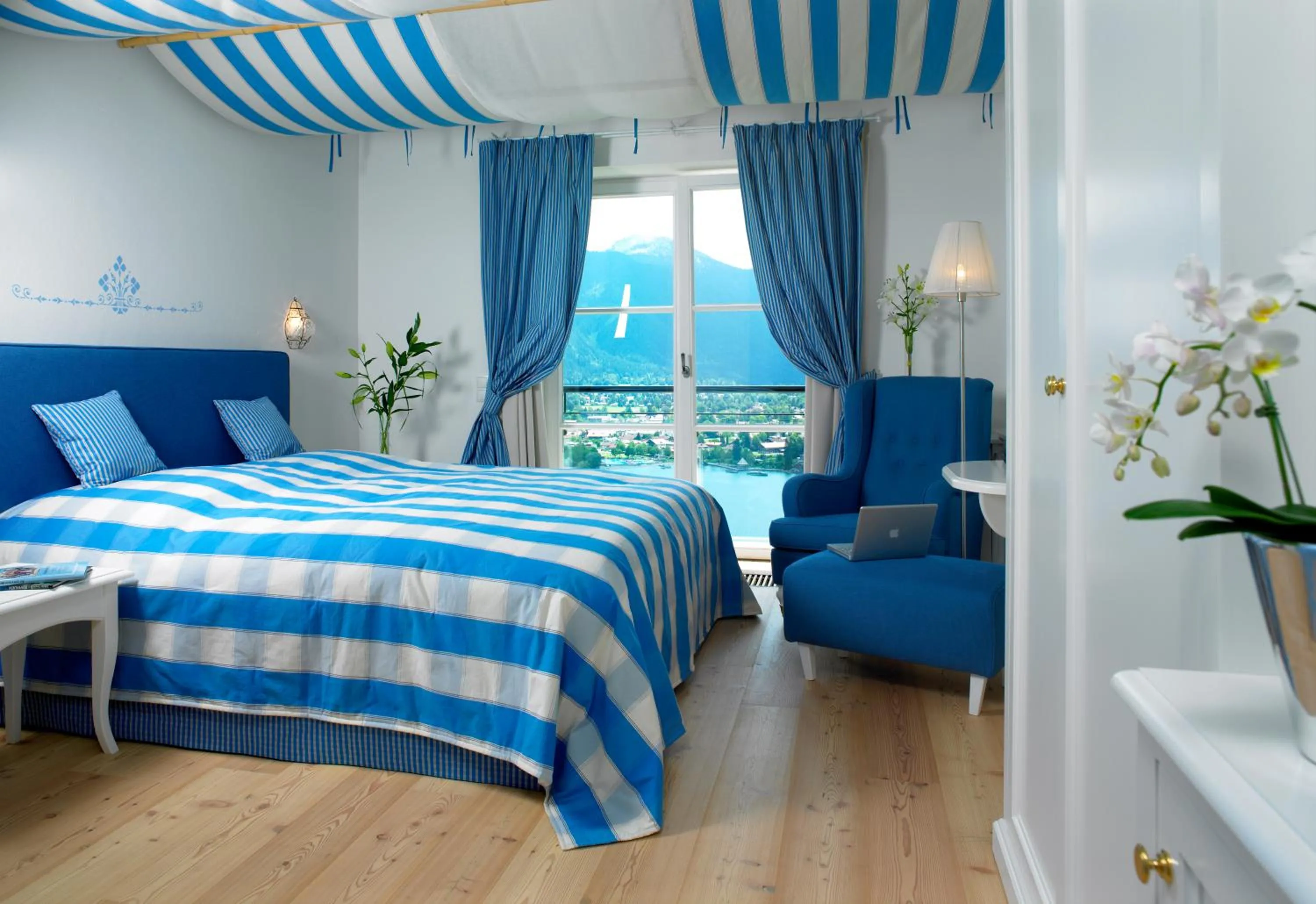 Bed in Hotel Leeberghof