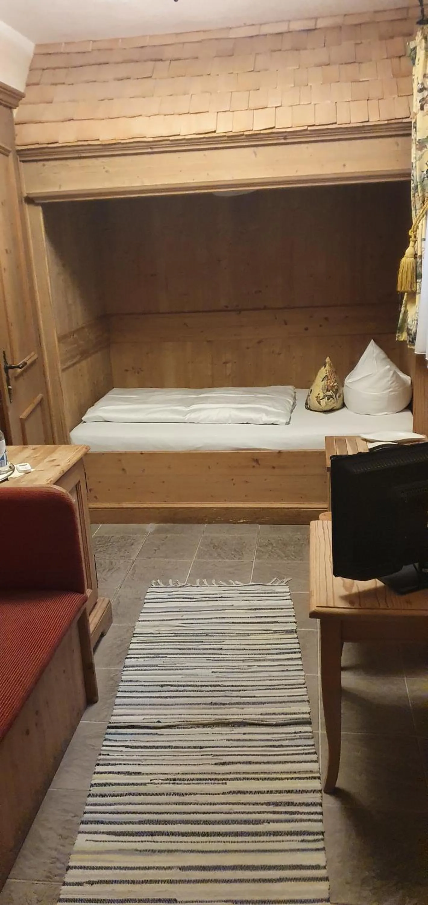 Bed in Hotel Leeberghof