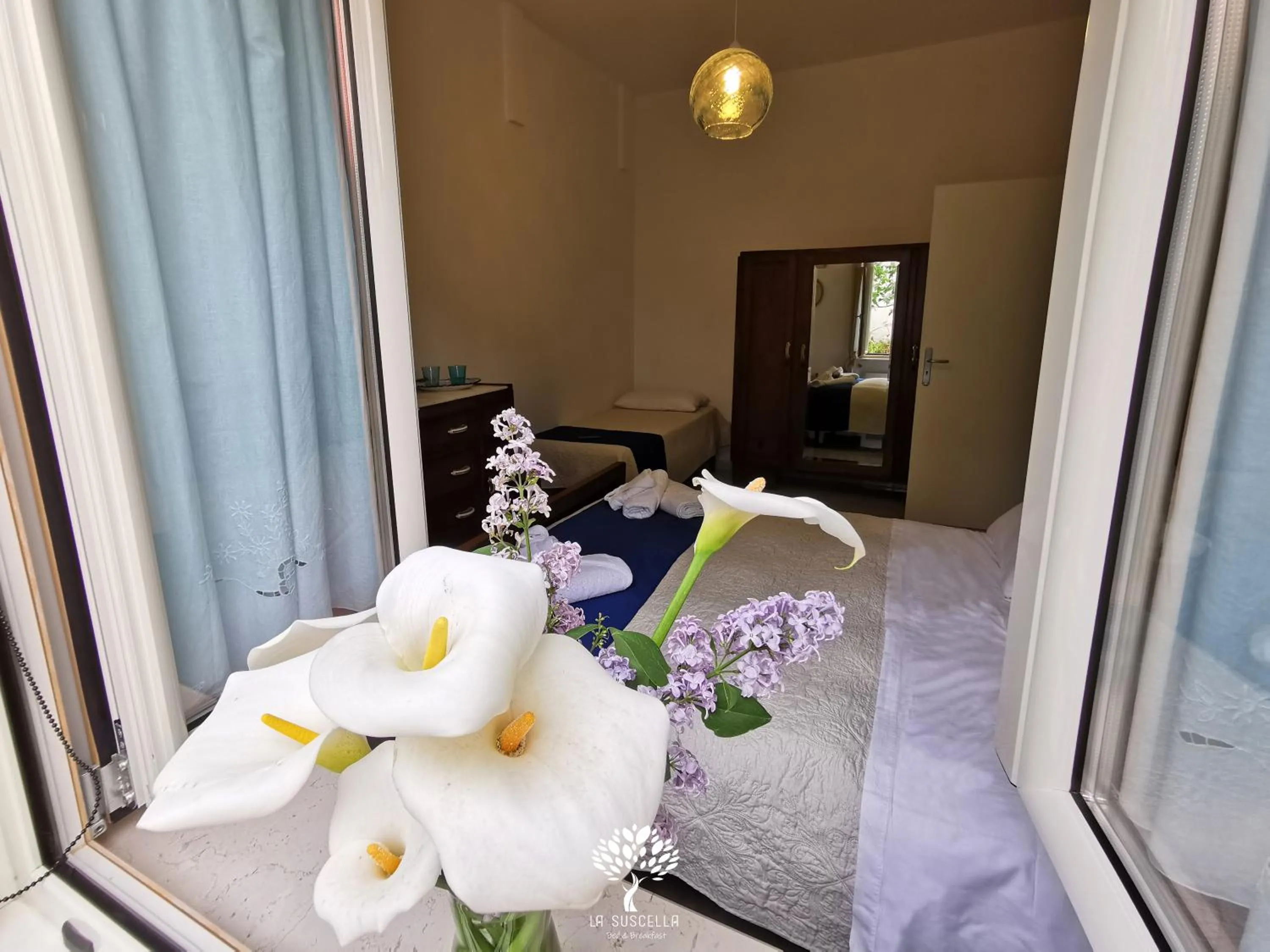 Bedroom, Bed in La Suscella Bed & Breakfast