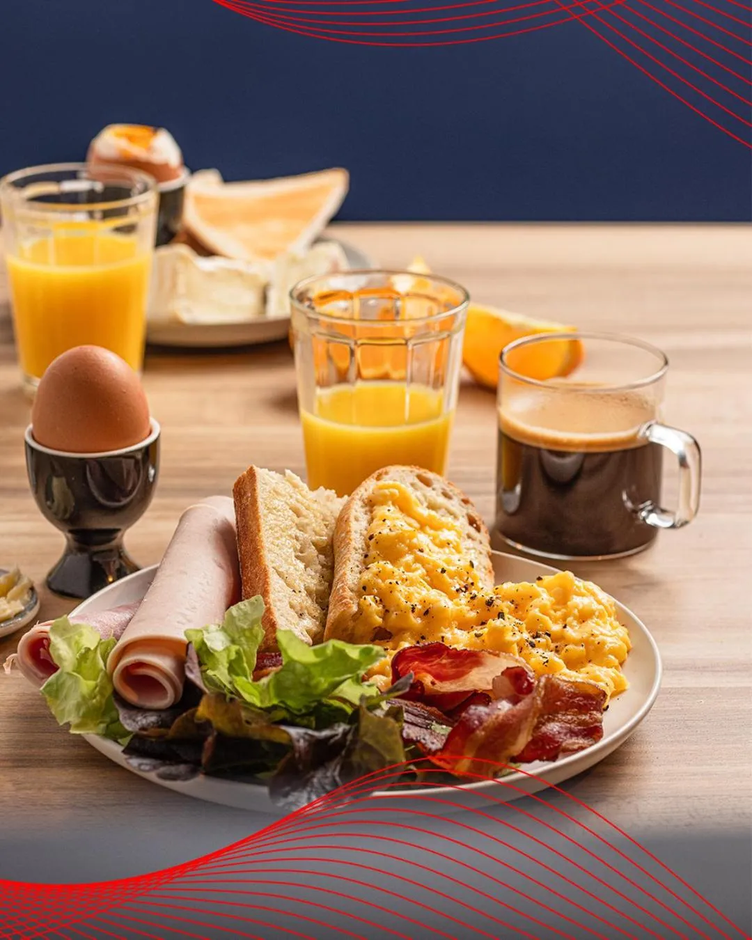 Breakfast in ibis Marseille Centre Euromed