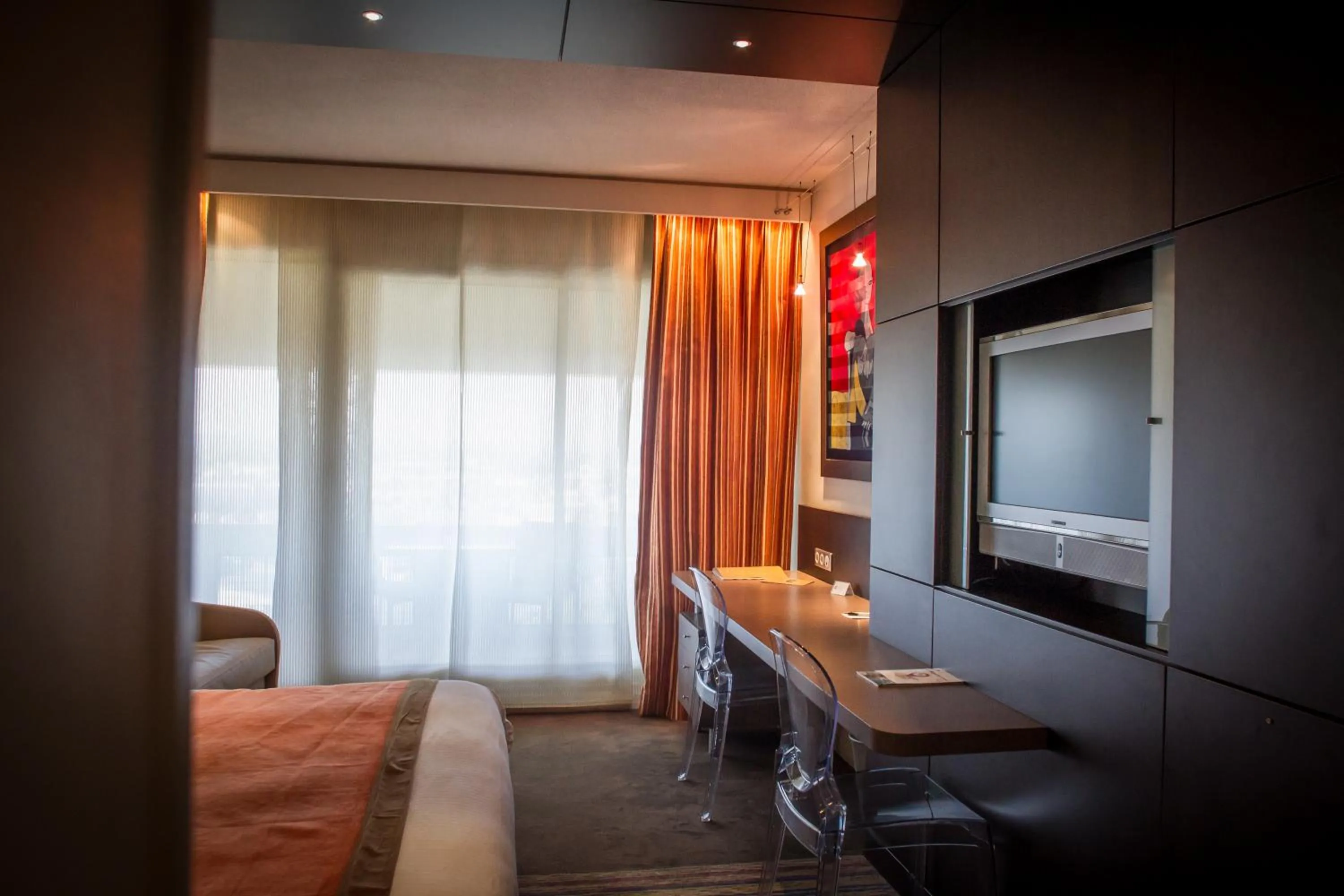 Bedroom in Hôtel & Spa Vatel