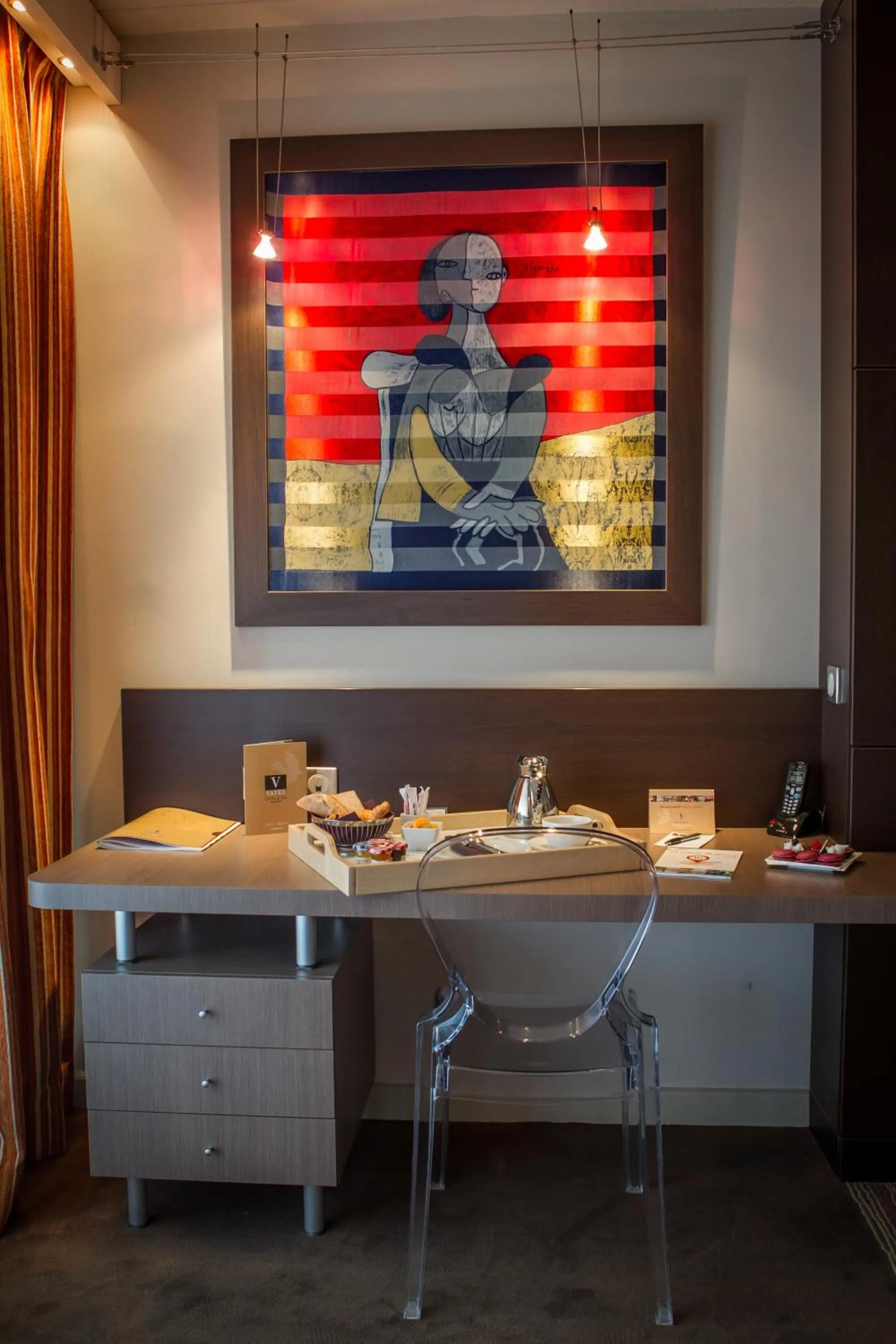 Seating area in Hôtel & Spa Vatel