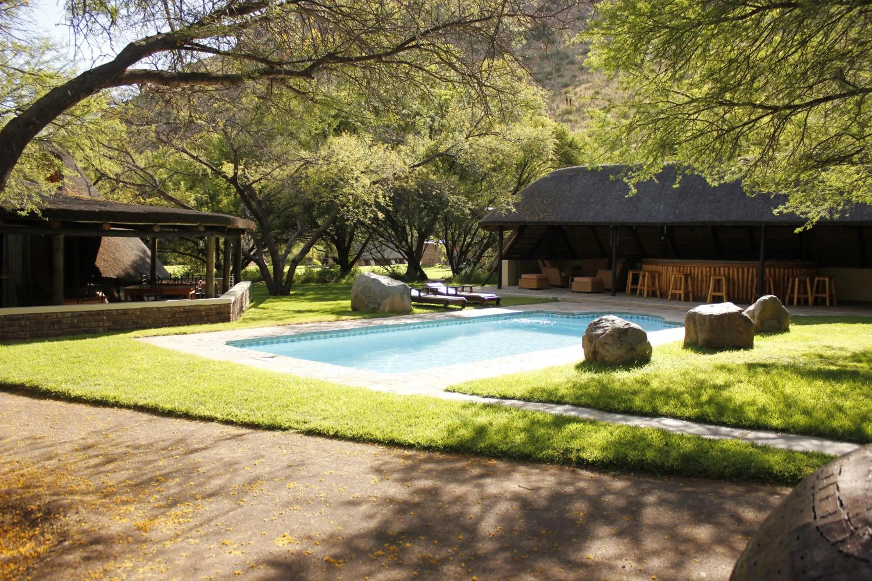 Swimming pool in Ko Ka Tsara Bush Camp