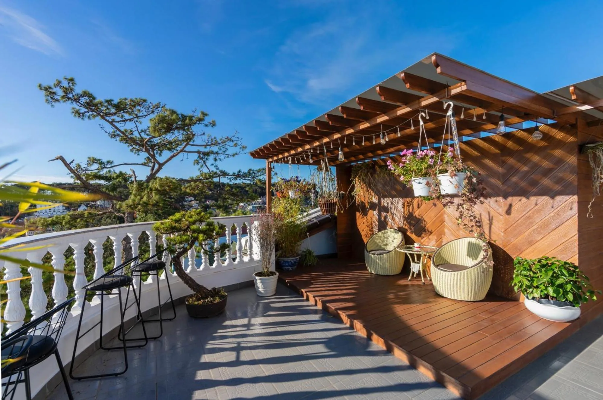 Balcony/Terrace in N Queen Apartment Hotel