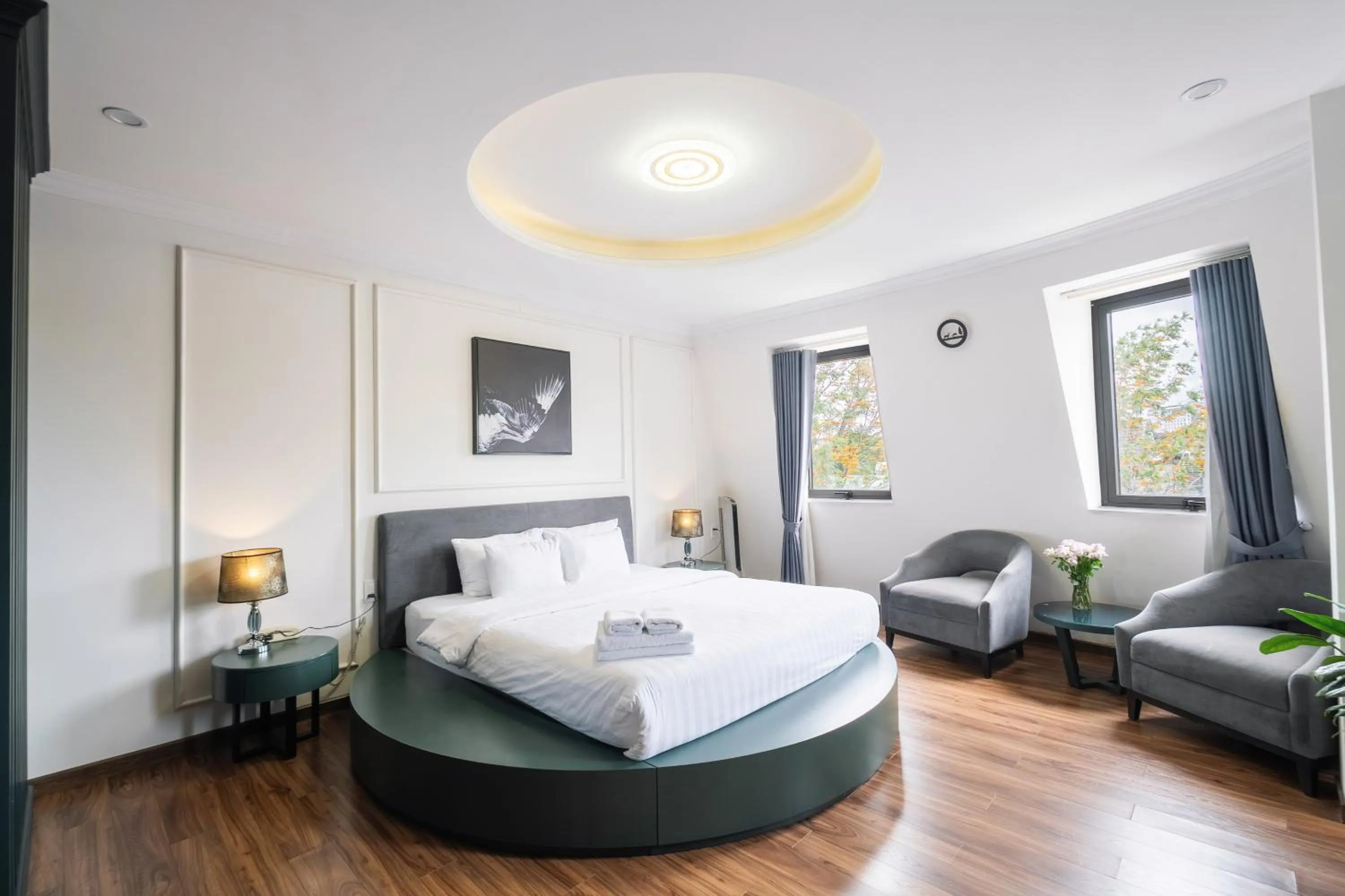 Bed in N Queen Apartment Hotel