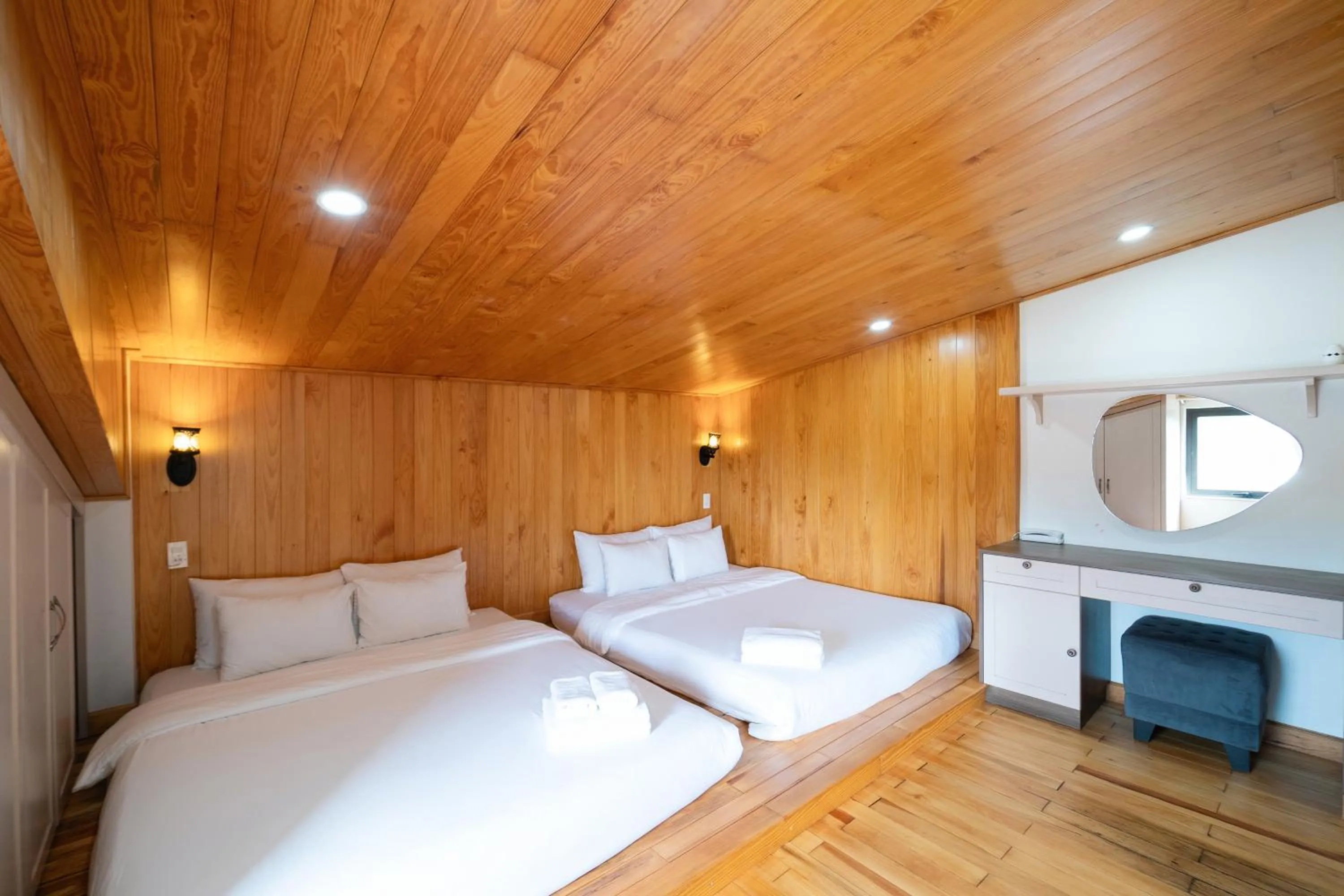 Bed in N Queen Apartment Hotel