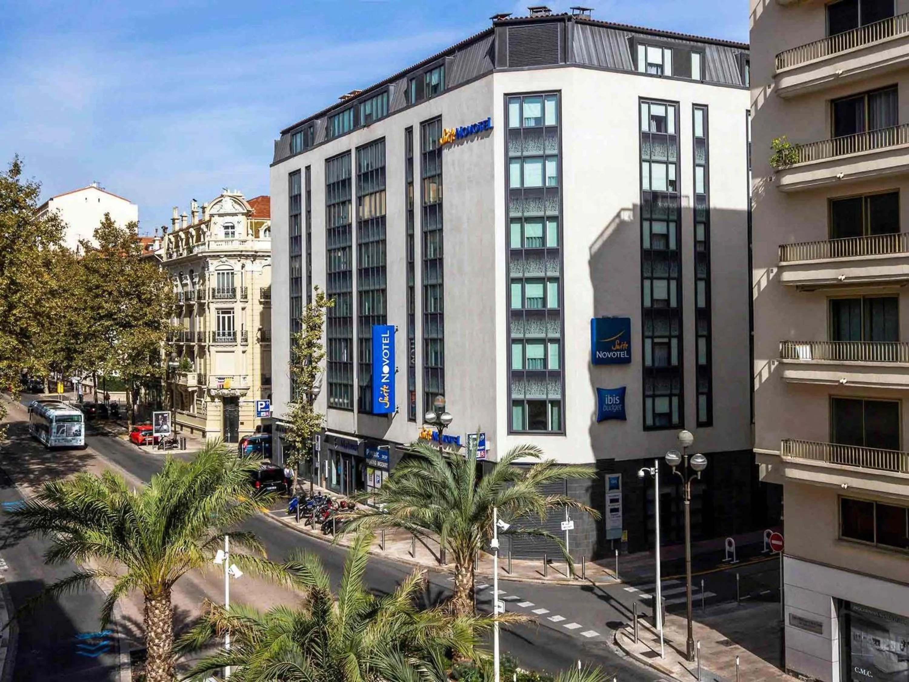 Property building in Novotel Suites Cannes Centre