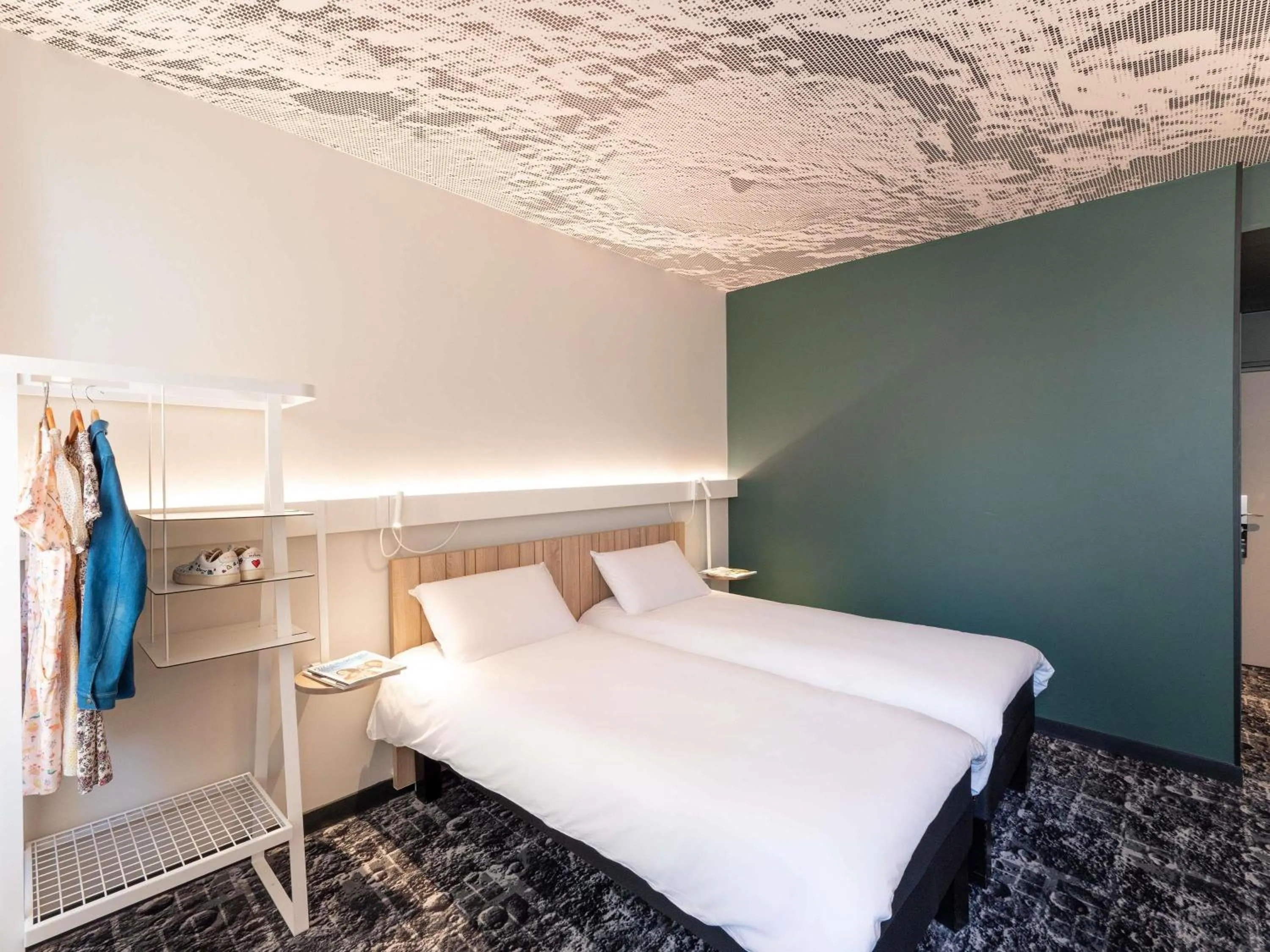 Bedroom, Bed in ibis Lyon Centre Perrache