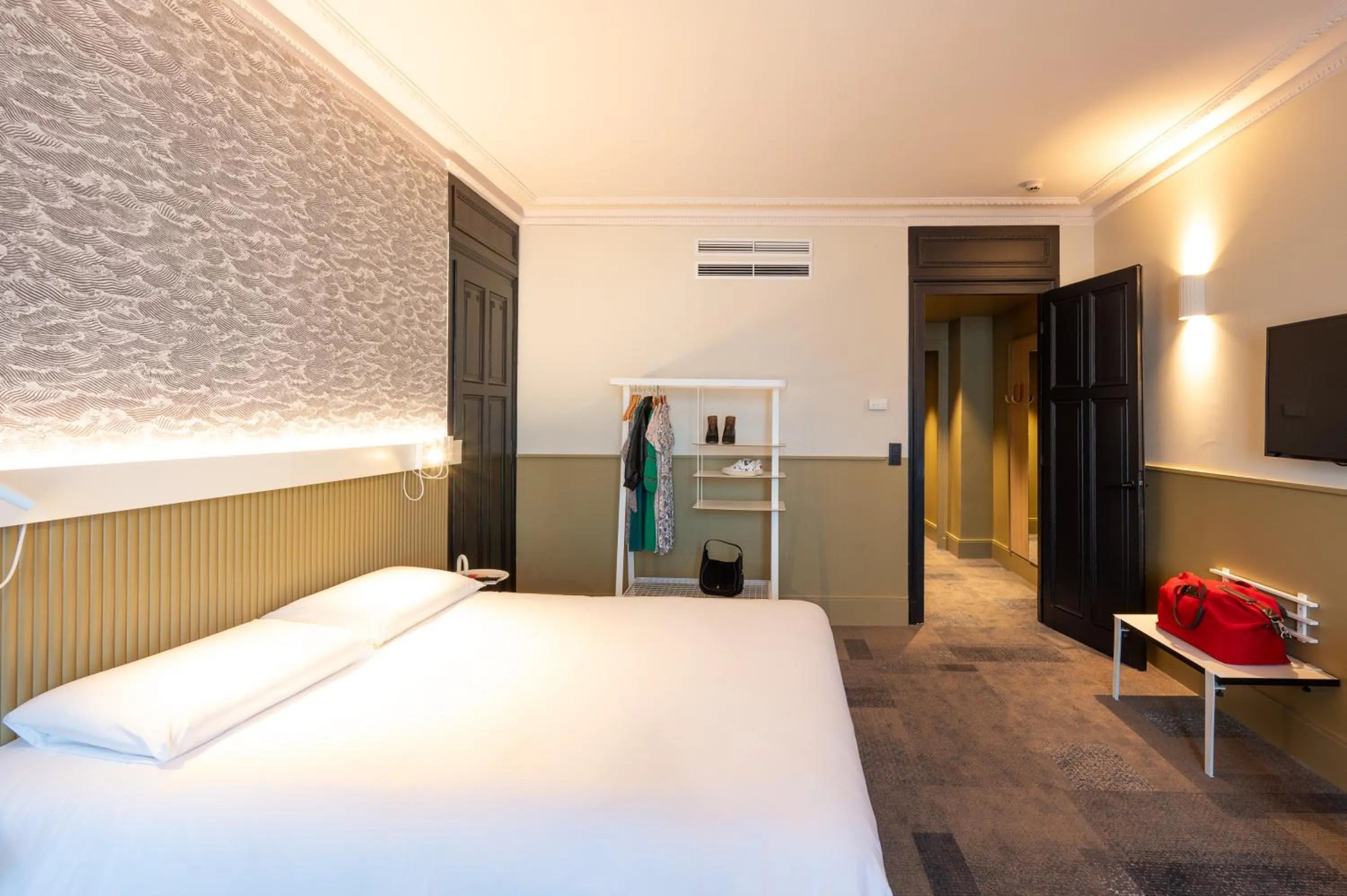 Bed in ibis Lyon Centre Perrache