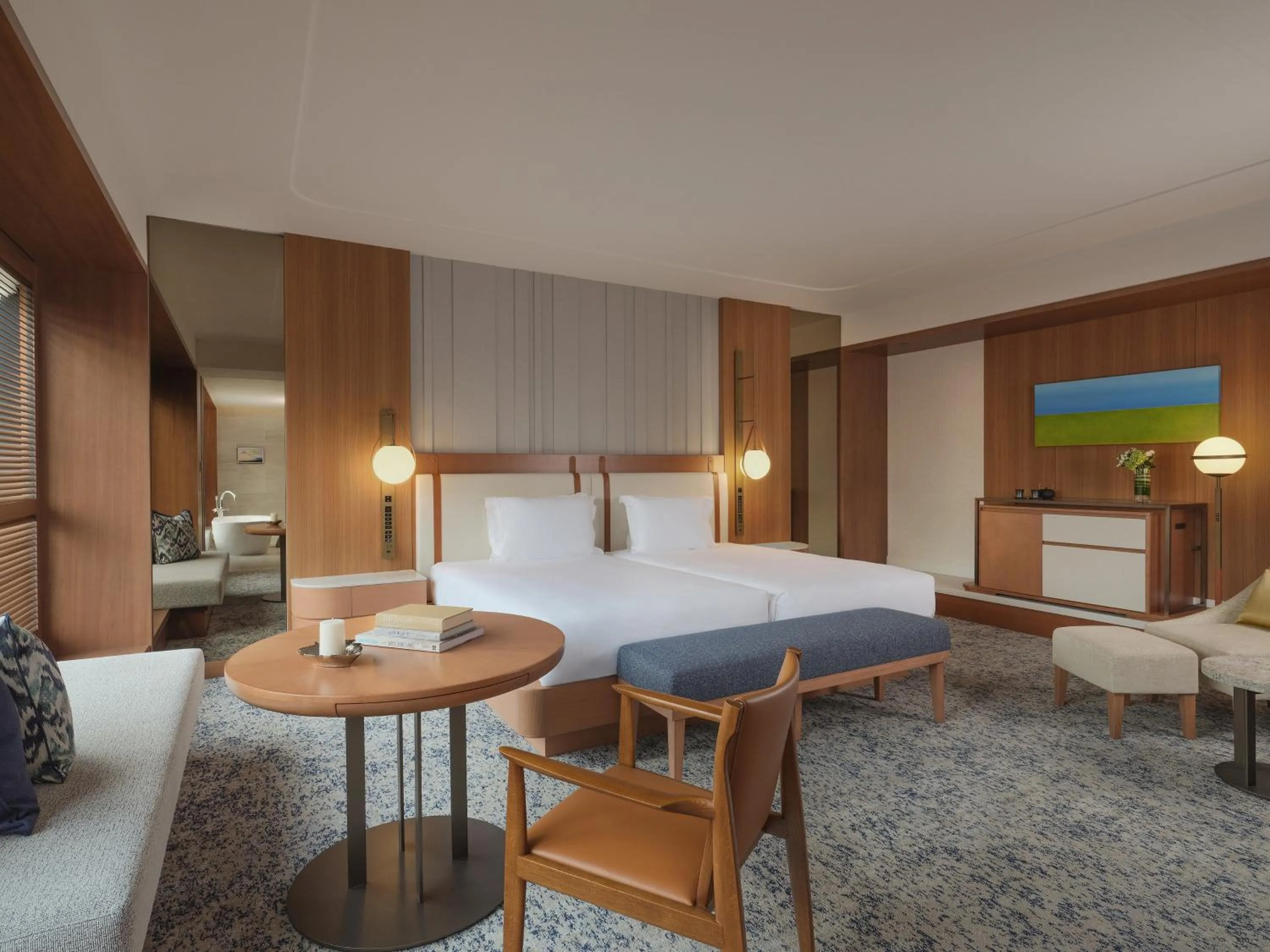 Photo of the whole room, Bed in InterContinental Yokohama Pier 8 by IHG