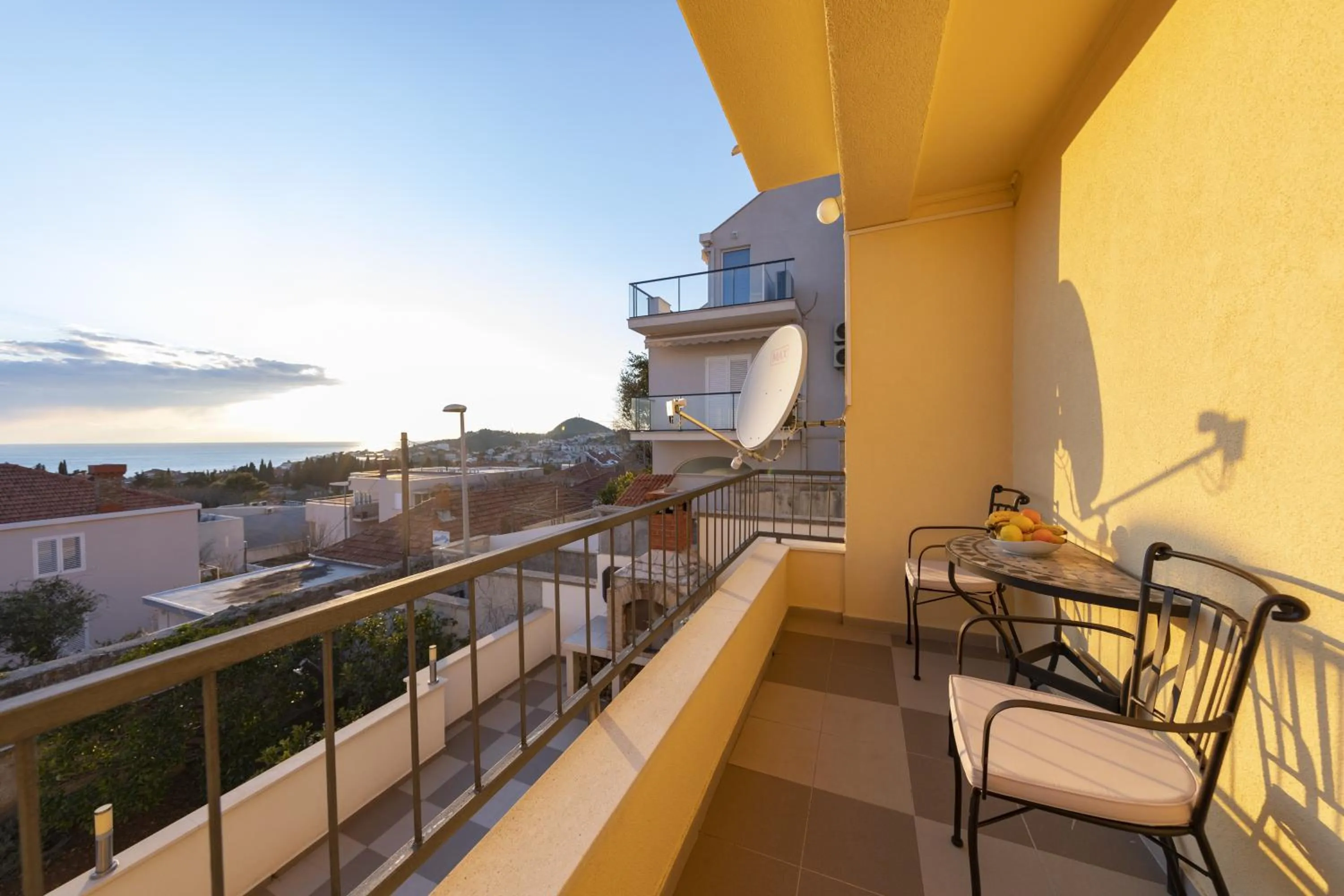 Balcony/Terrace in Apartments Kristić