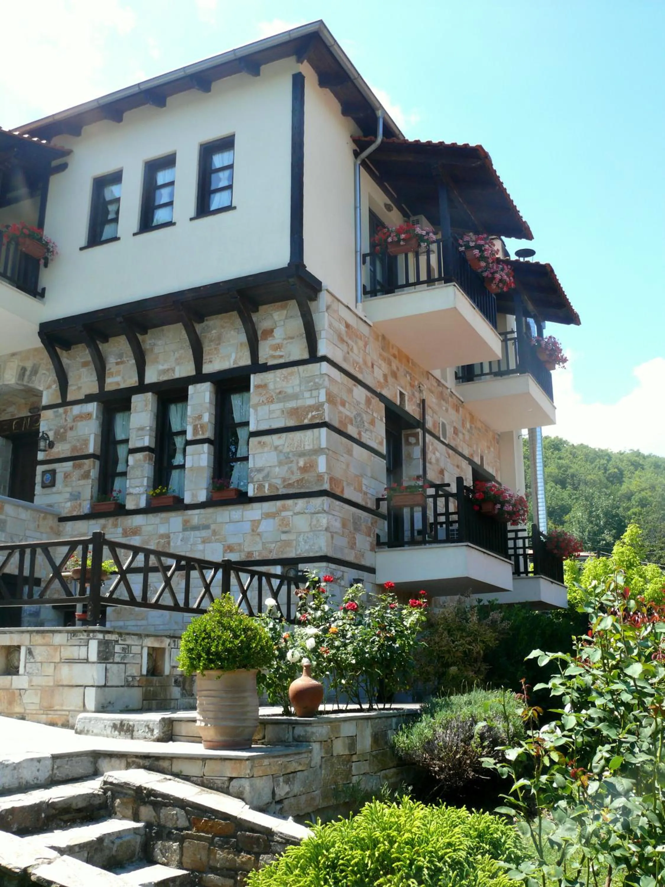 Facade/entrance in Petrini Gonia