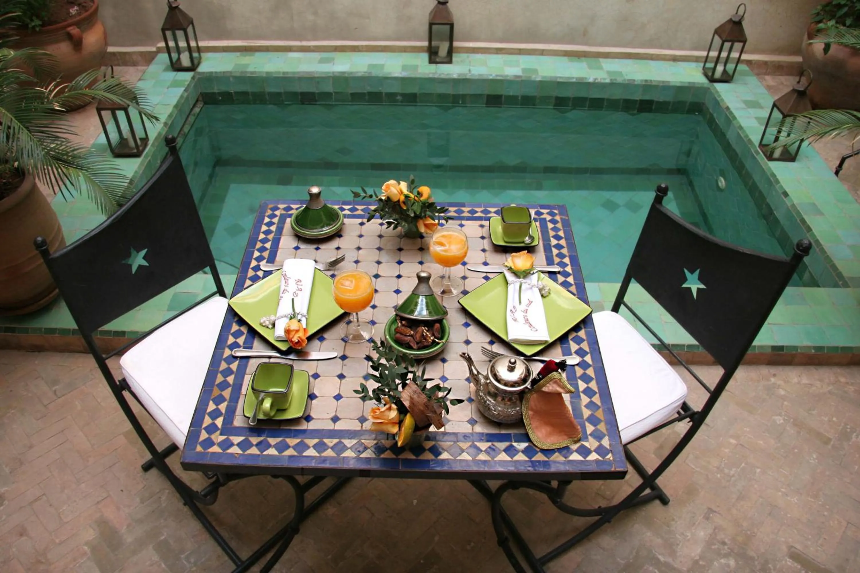 Breakfast in Riad Couleurs du Sud