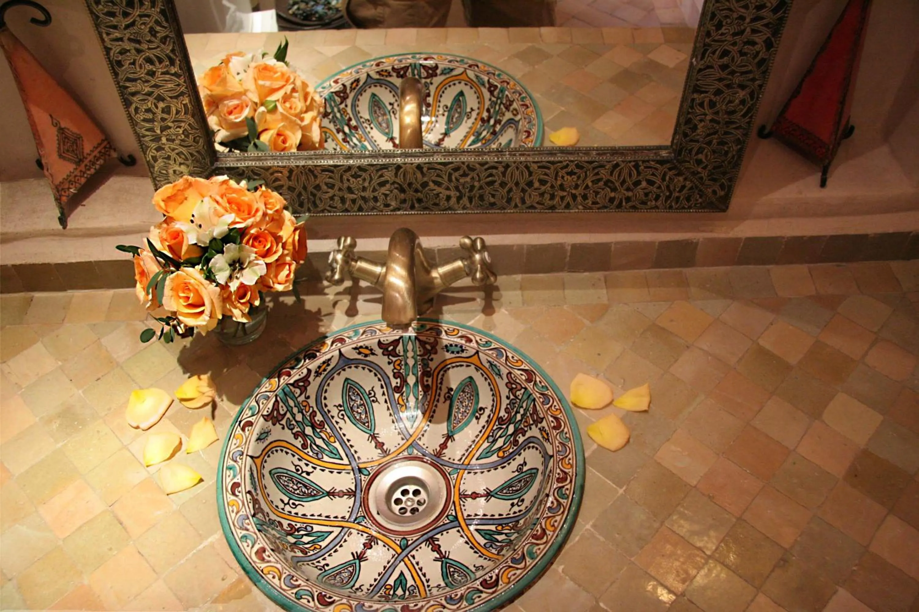 Bathroom in Riad Couleurs du Sud