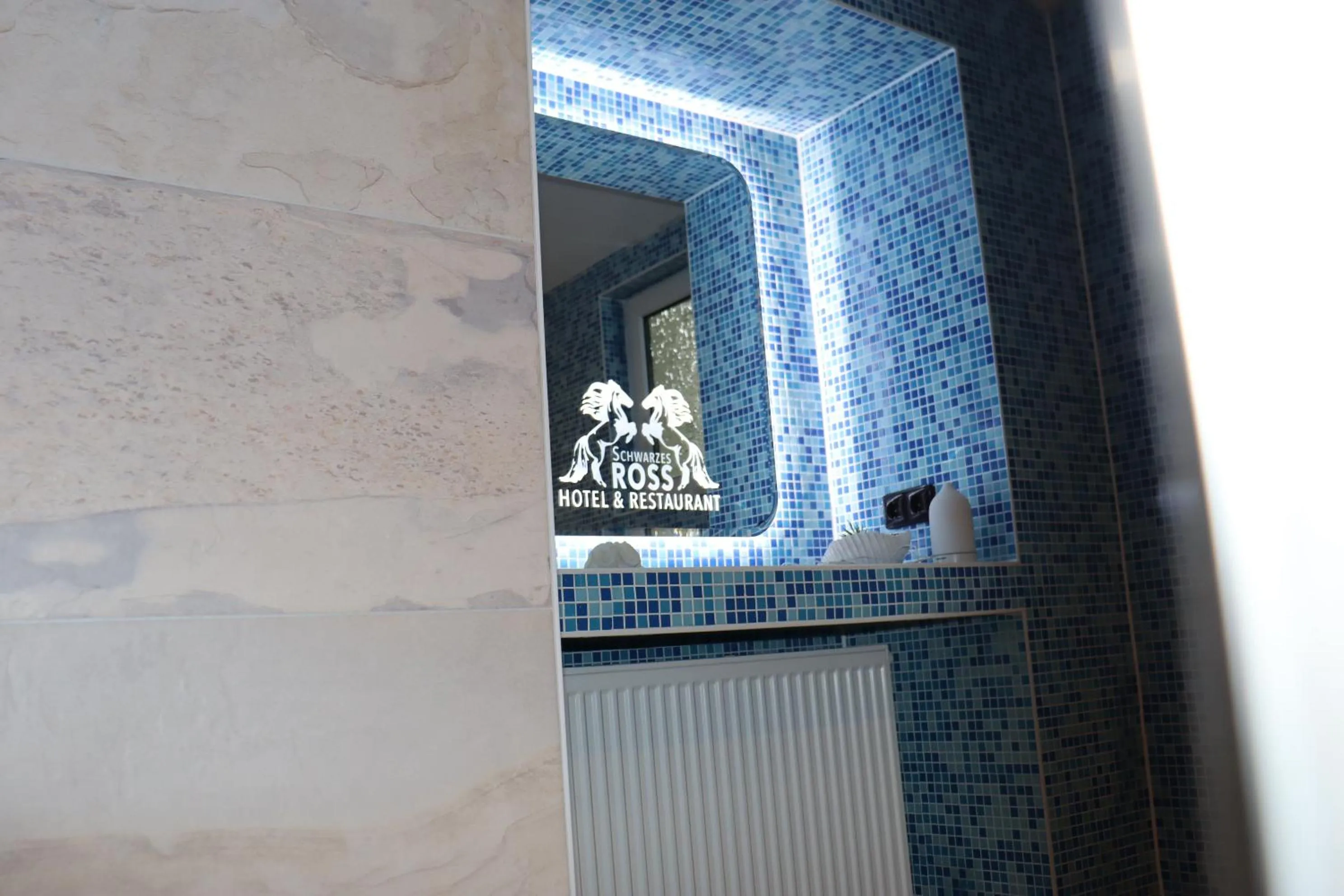 Swimming pool in Schwarzes Ross Hotel & Restaurant Oberwiesenthal