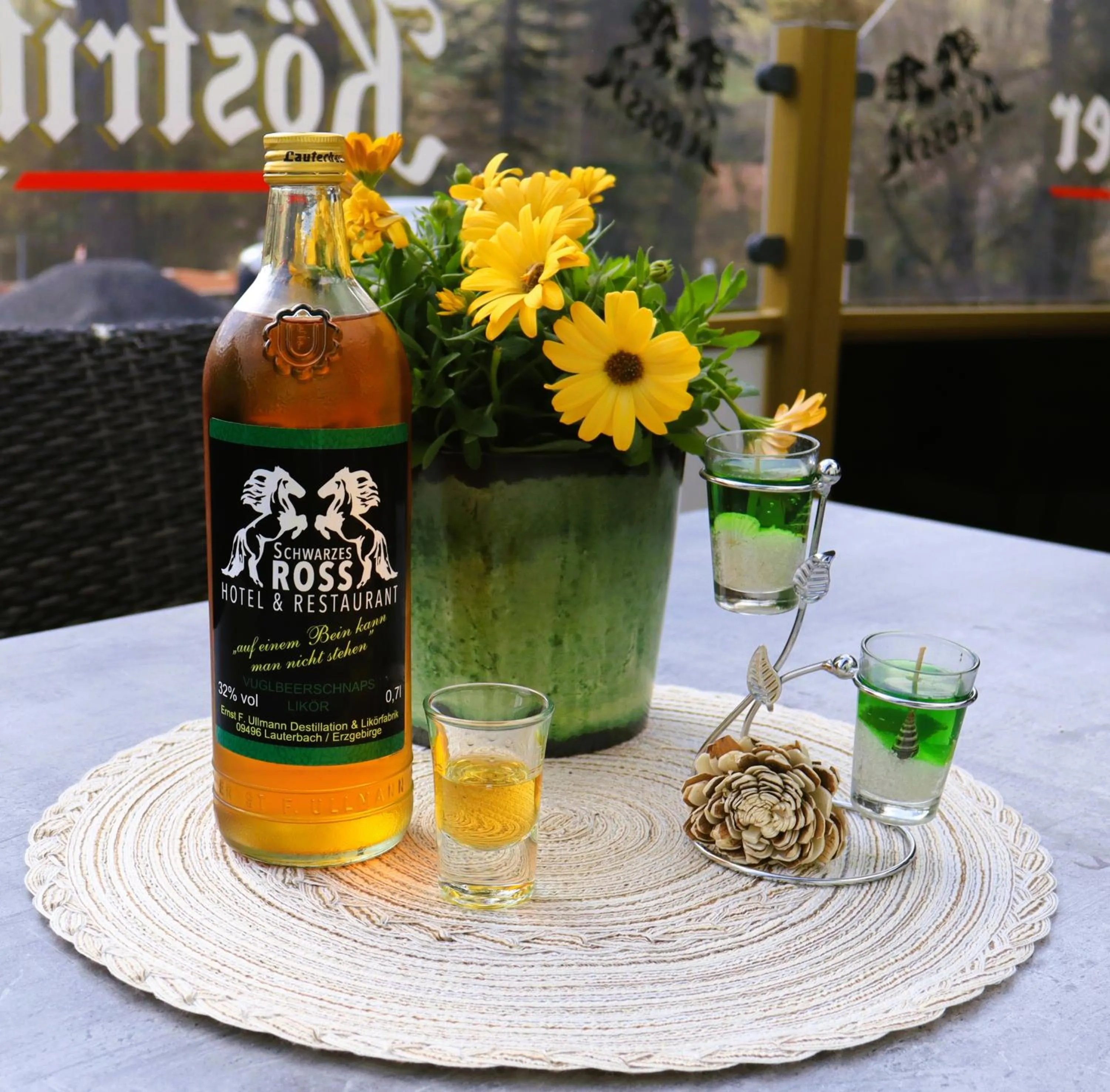 Balcony/Terrace in Schwarzes Ross Hotel & Restaurant Oberwiesenthal