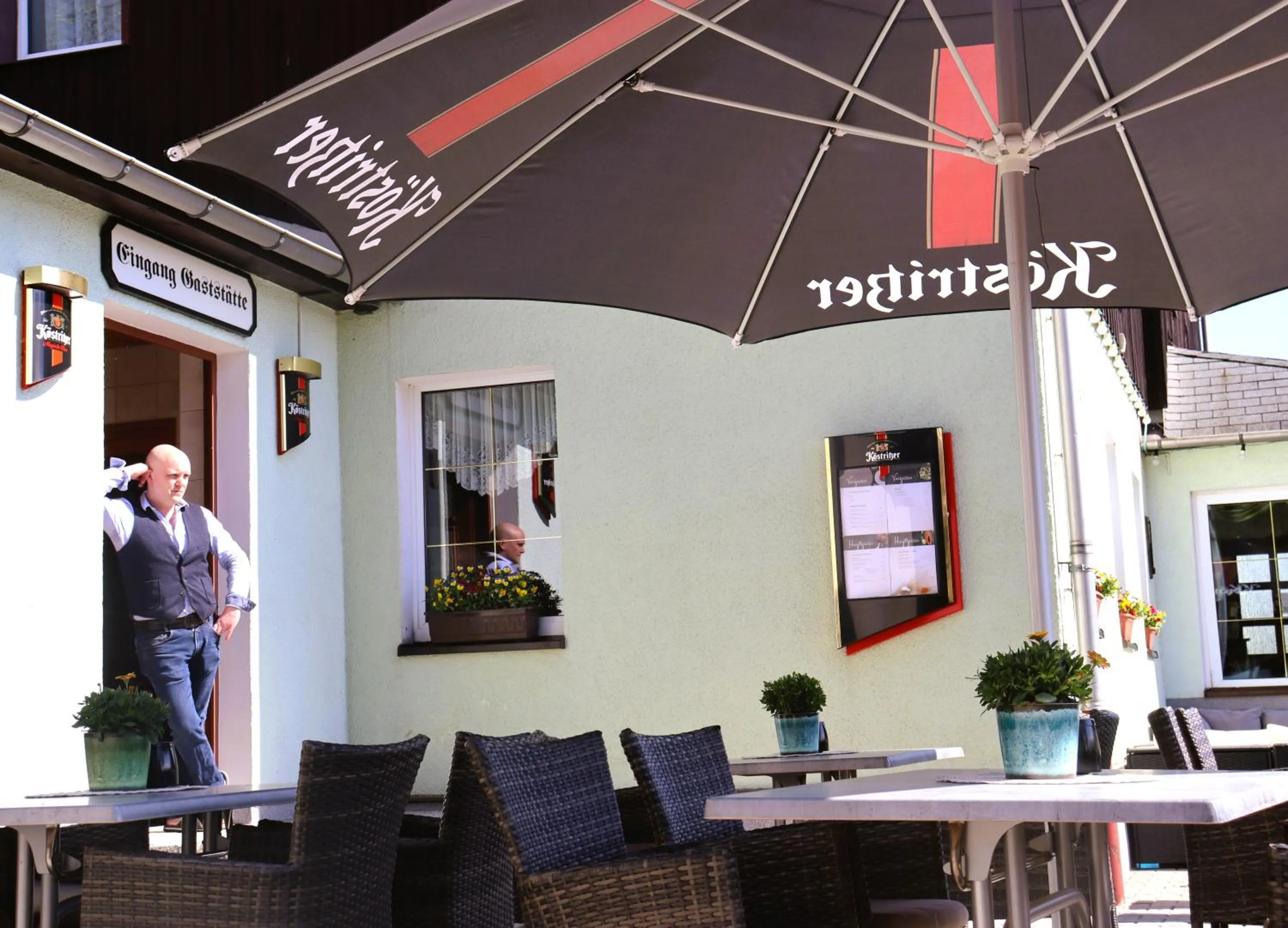 Balcony/Terrace in Schwarzes Ross Hotel & Restaurant Oberwiesenthal